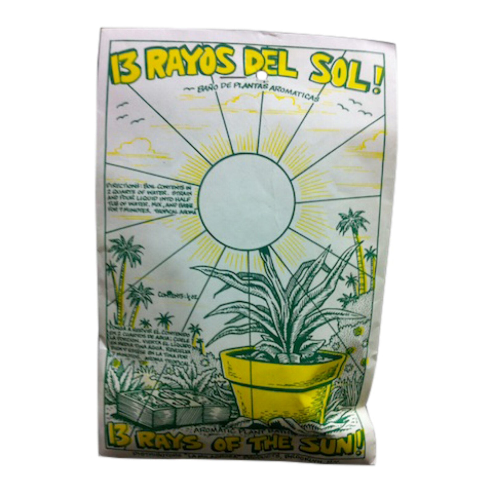 13 Rayos del Sol Herb Bath Check My Vibes
