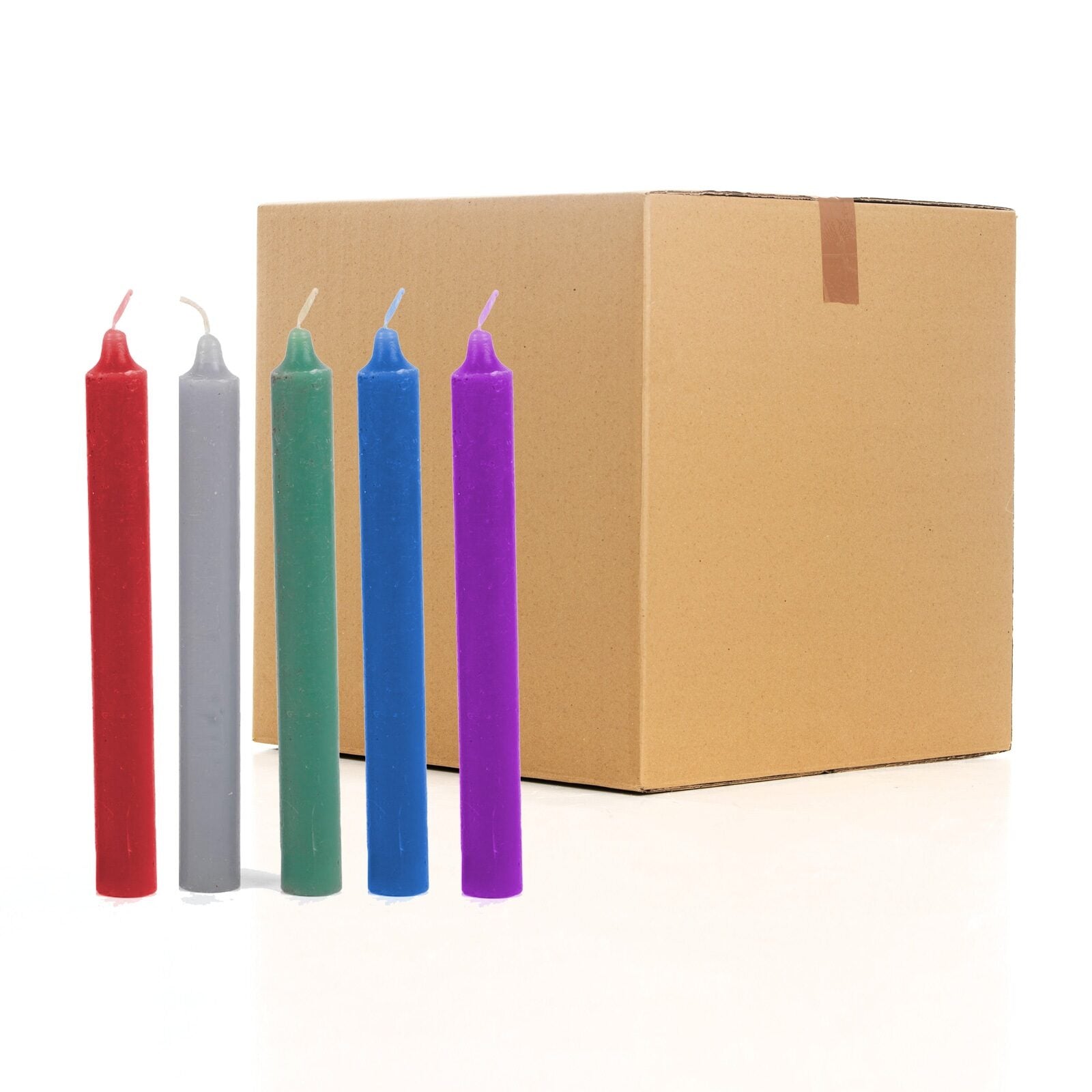6" Stick (240s) Candle, Box of 120 Check My Vibes