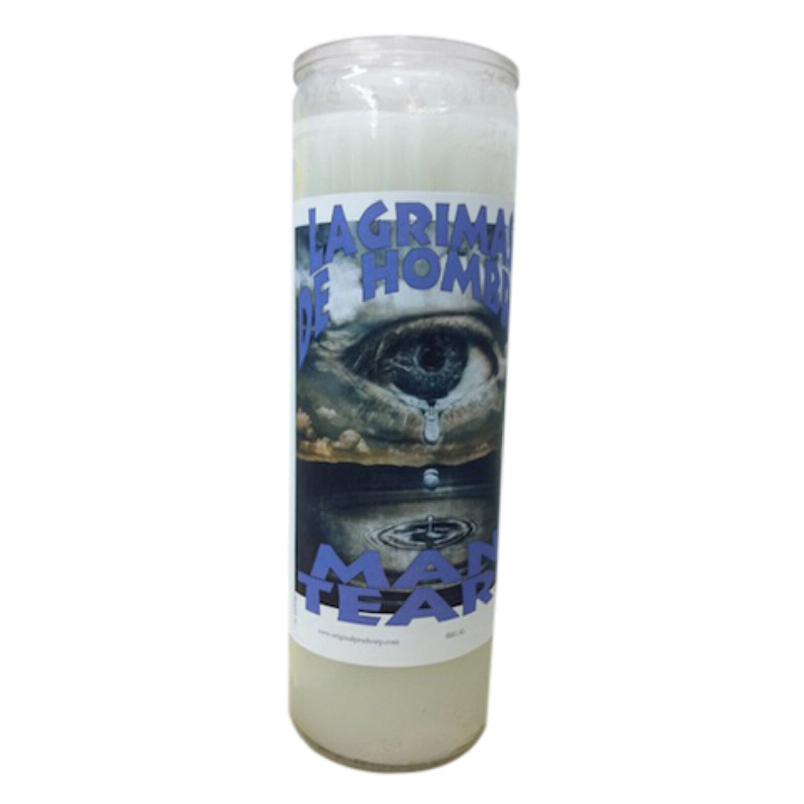 Man's Tears (Lagrimas de Hombre) Custom Scented Candle Check My Vibes