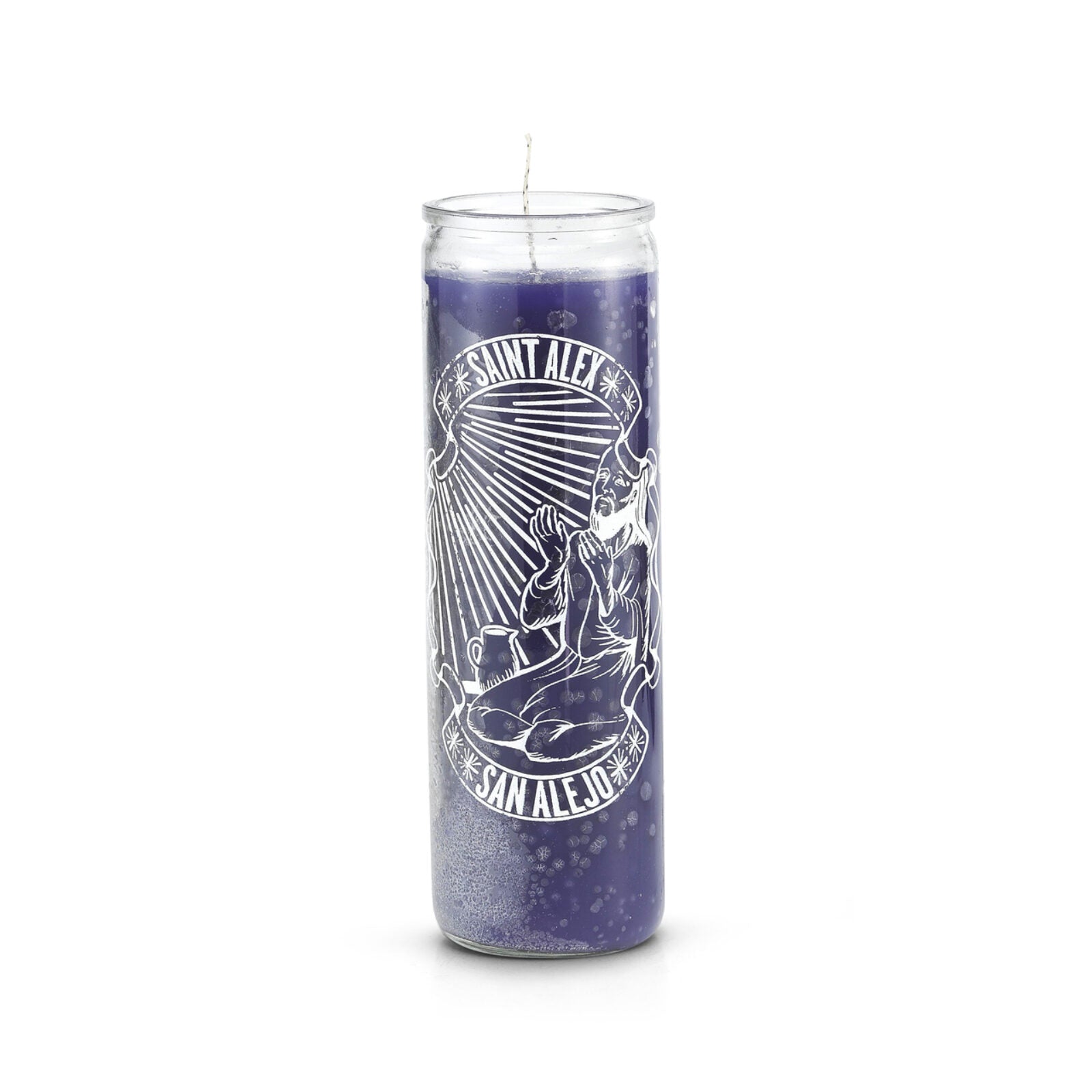 Saint Alex (San Alejo) Candle, 7 Day Check My Vibes
