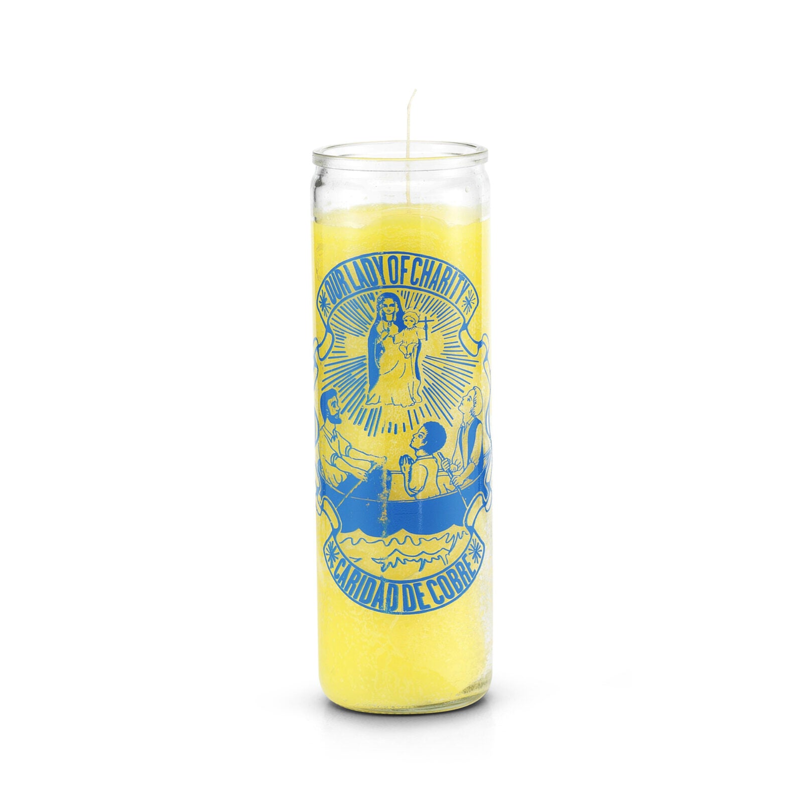 Caridad Del Cobre 7 Day Saint Candle Yellow Check My Vibes