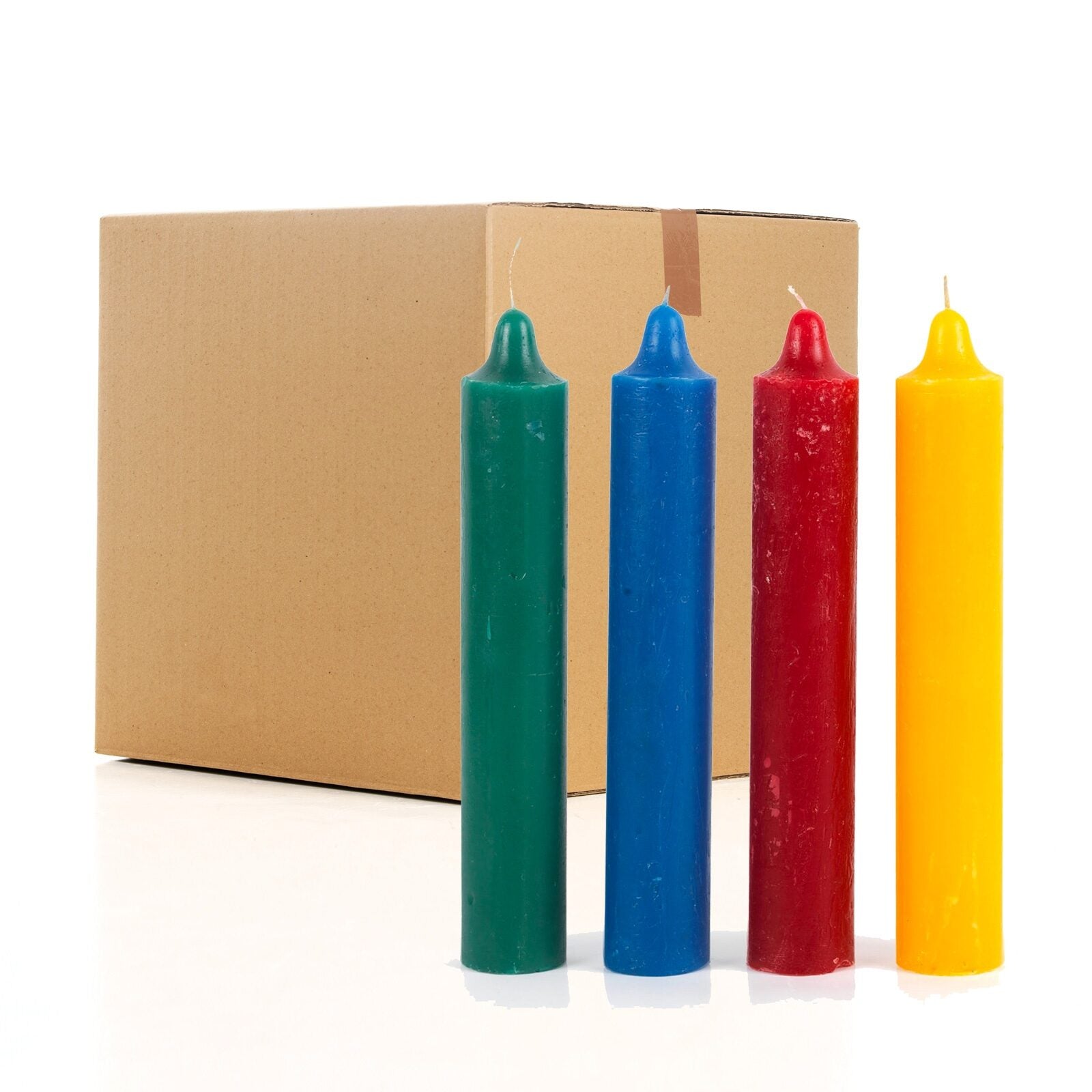 9" Jumbo Candles, Box of 12 Check My Vibes