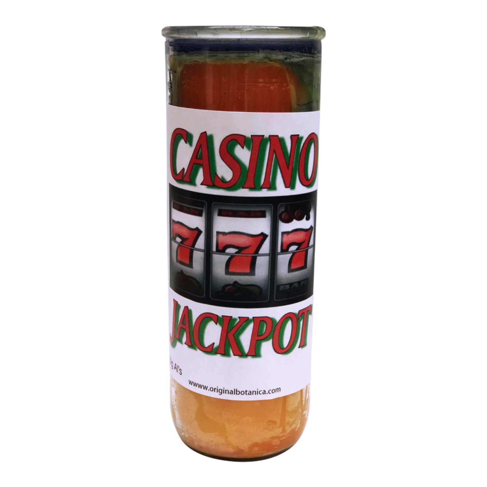 Casino Jackpot Custom Big Al Candle Check My Vibes