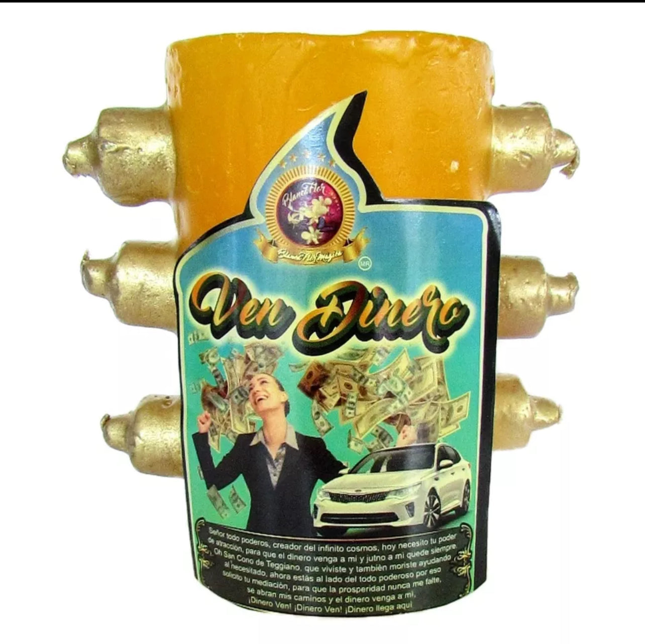 DON DINERO 7 wick candle ( 7mechas )