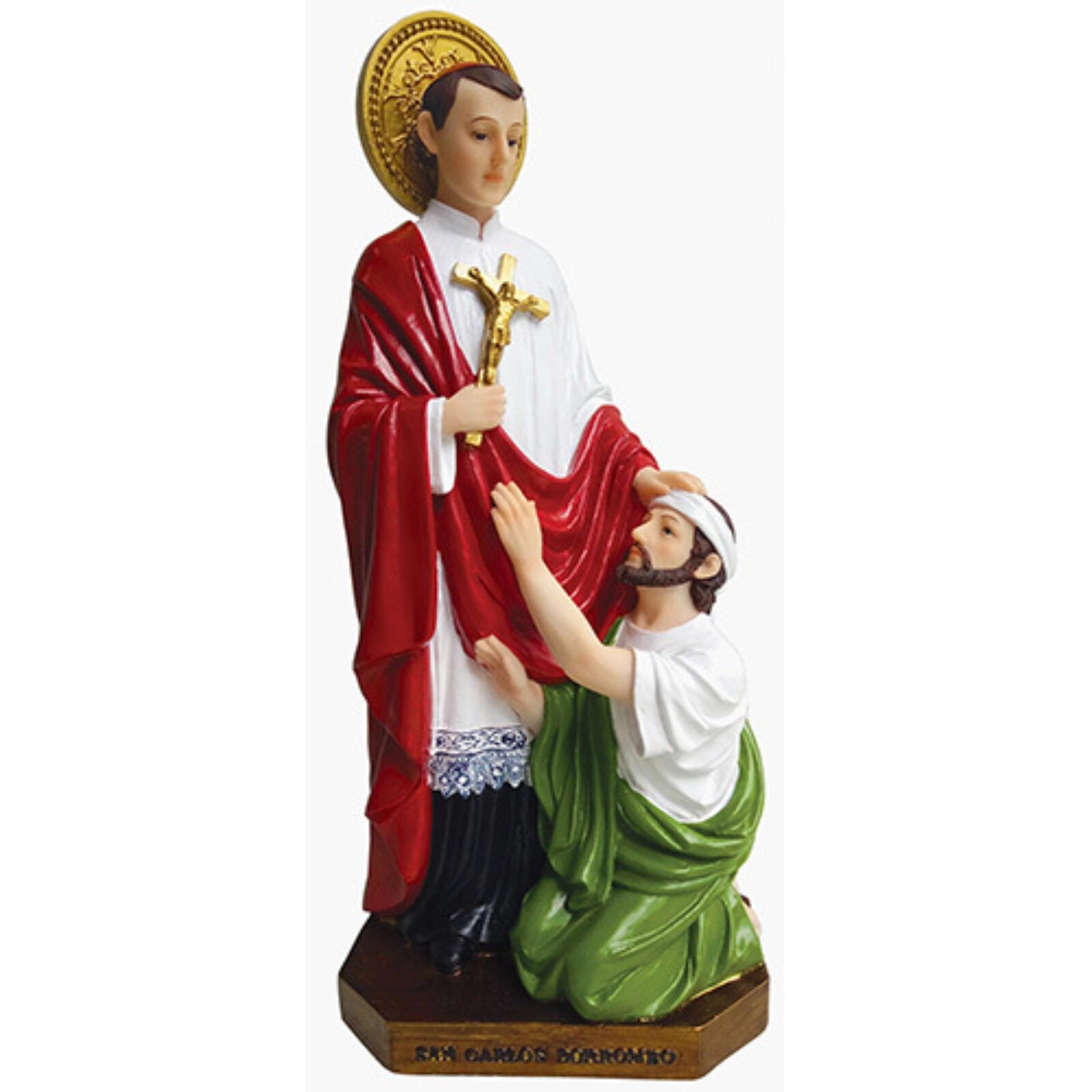 Saint Charles (San Carlos) Statue 12"