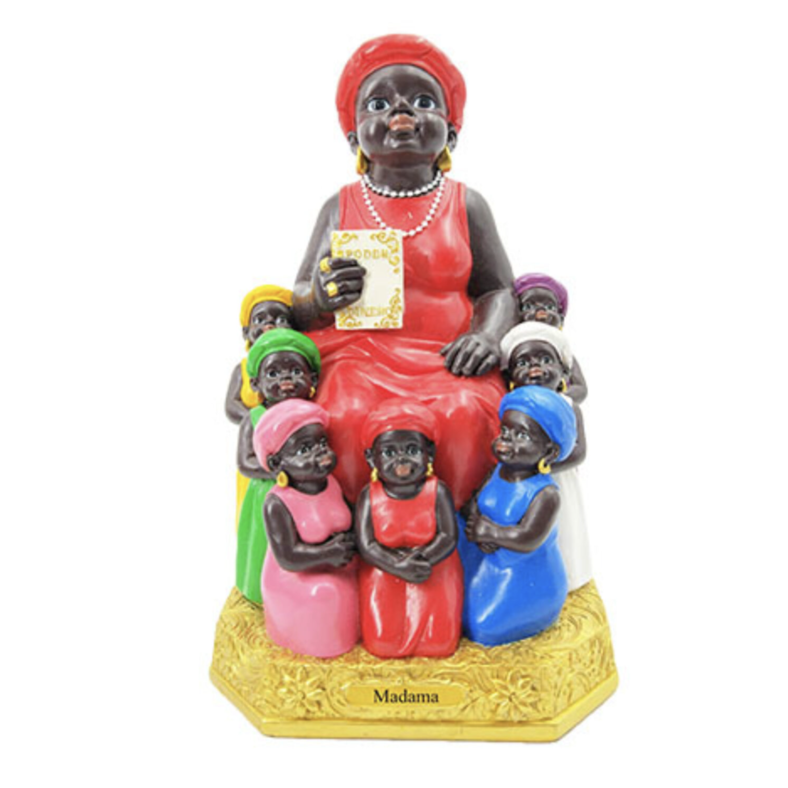 La Madama 7 Powers Resin Statue 8"