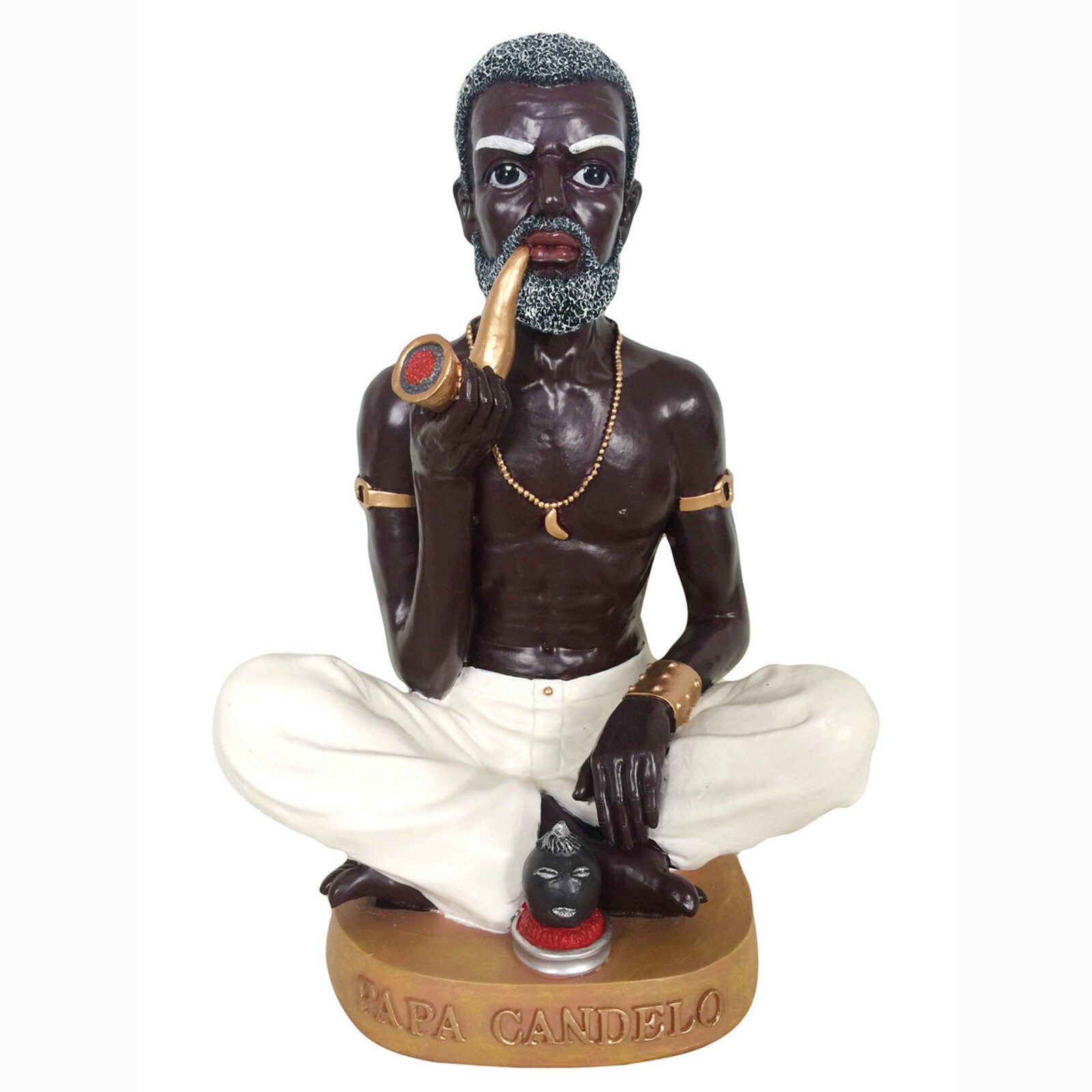 Papa Candelo White Pants 12"