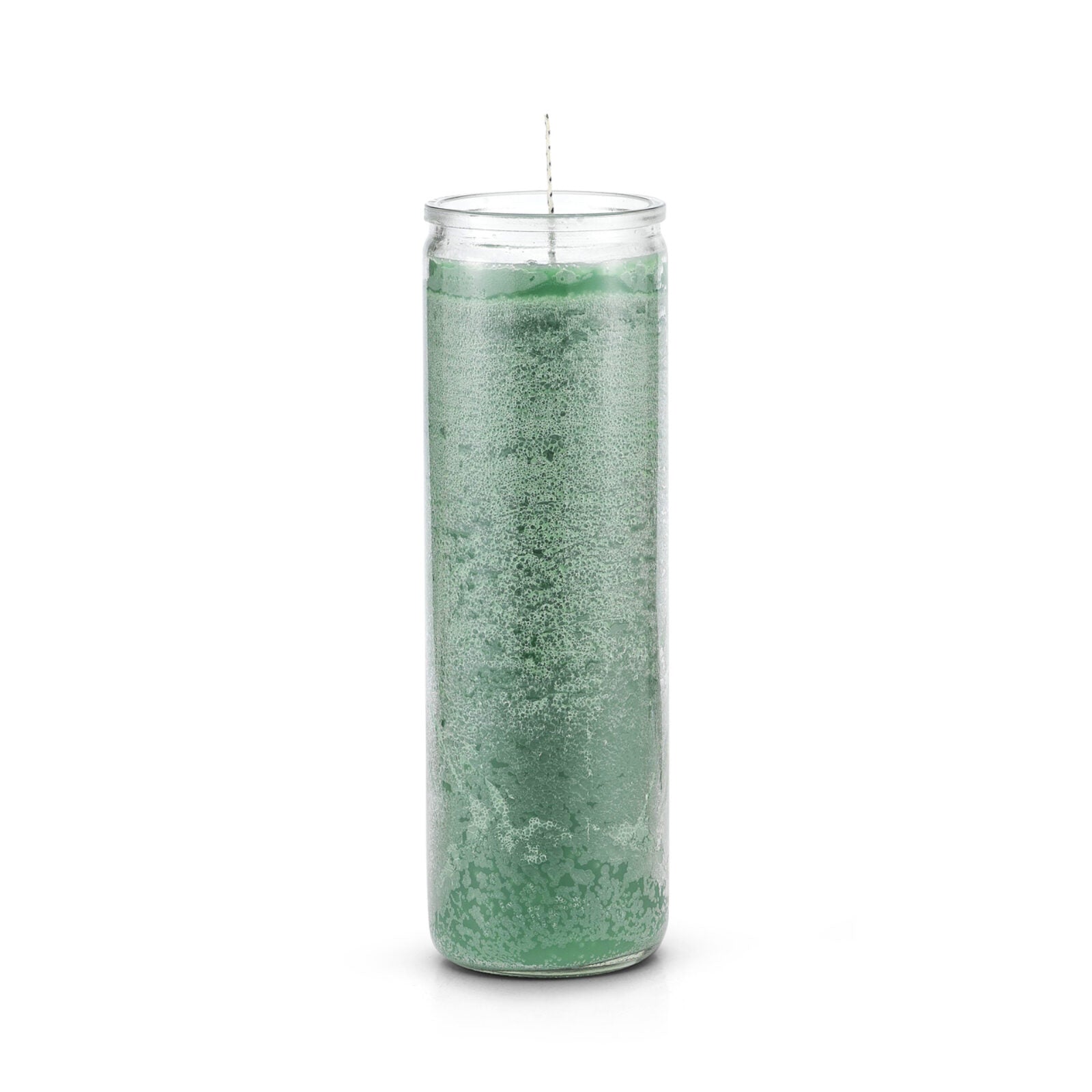 7 Day Plain Candle Green Check My Vibes