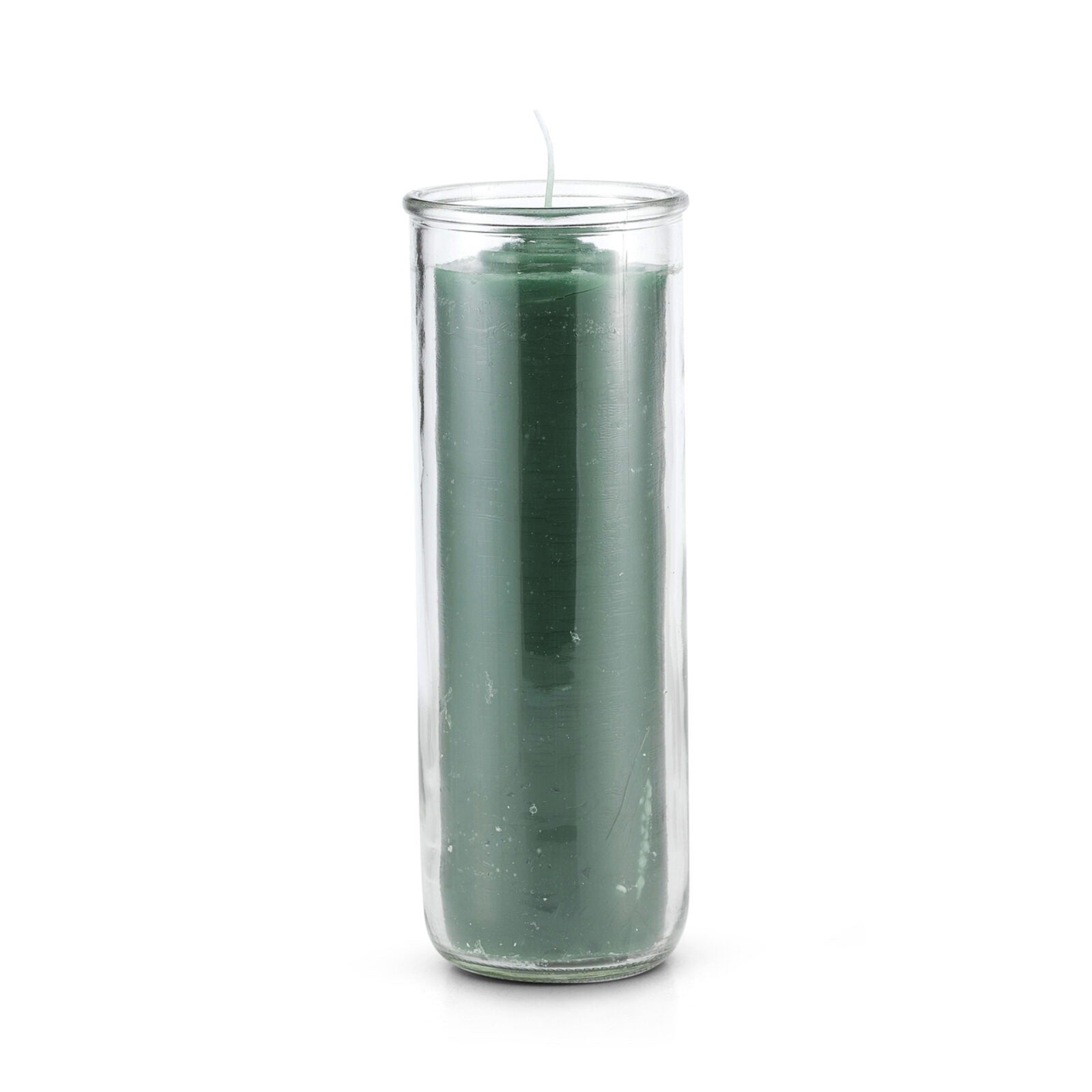 7 Day Pull Out Candle Green Check My Vibes