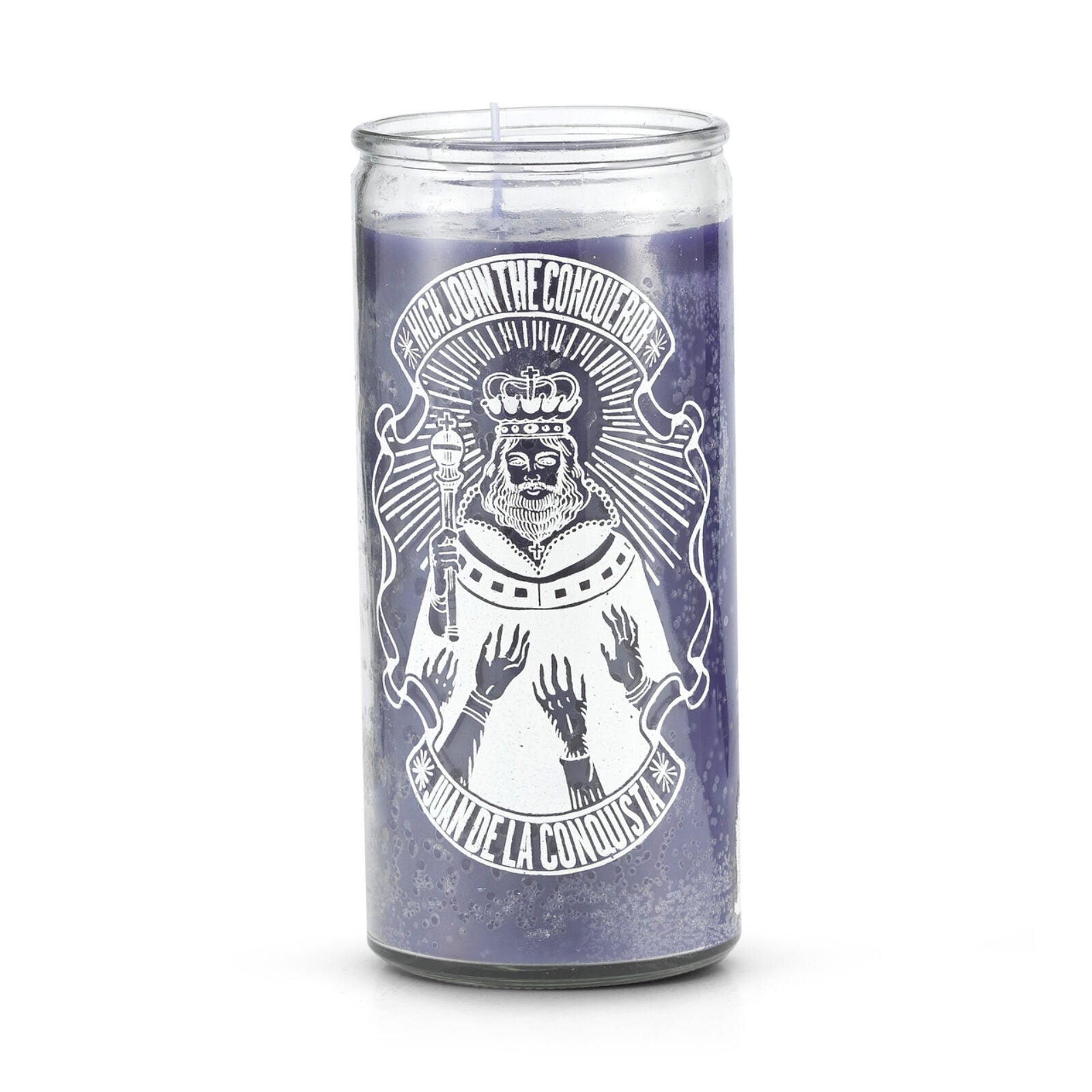 High John the Conqueror Candle 14 Day Purple Check My Vibes