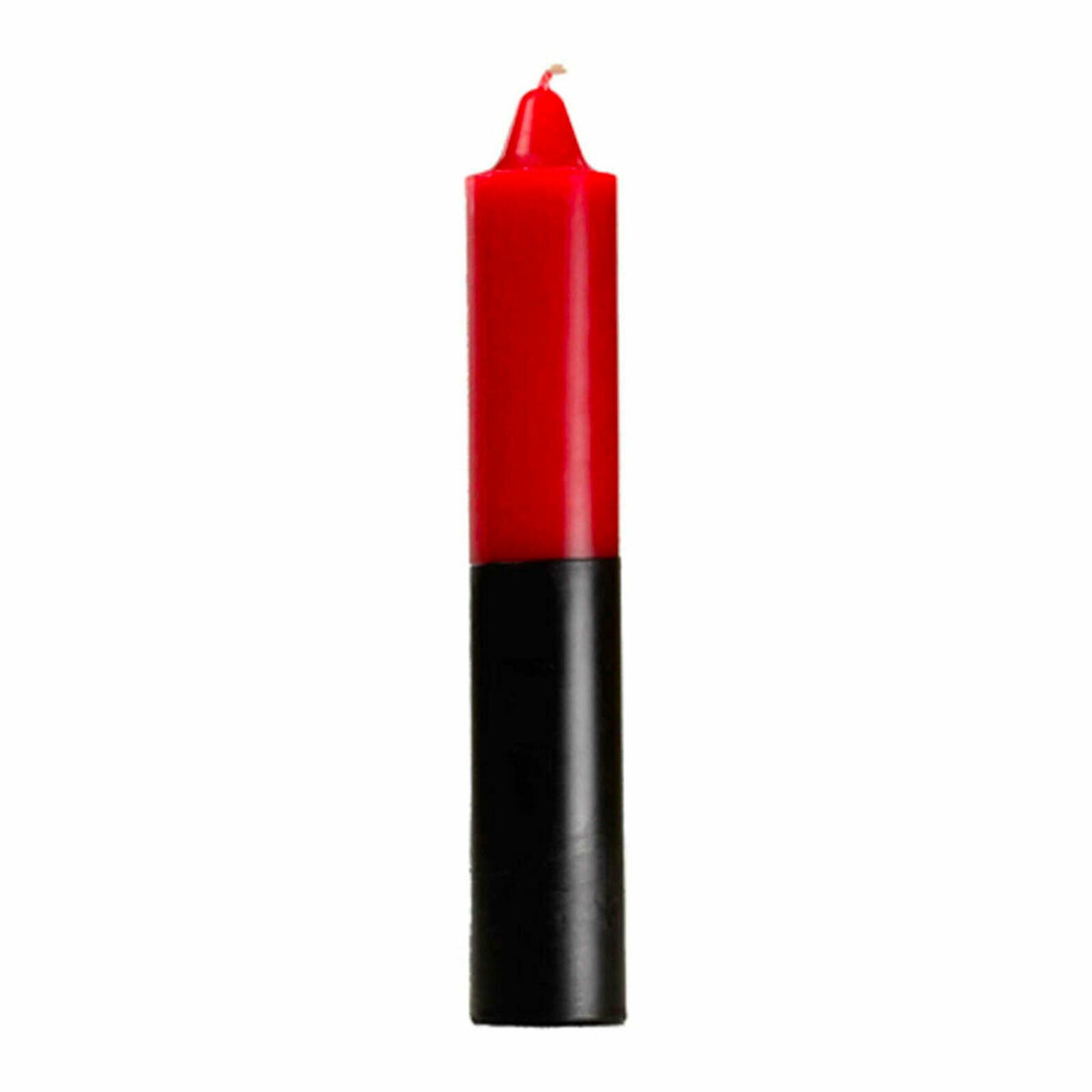 Double Action Jumbo Candle Red/Black Check My Vibes