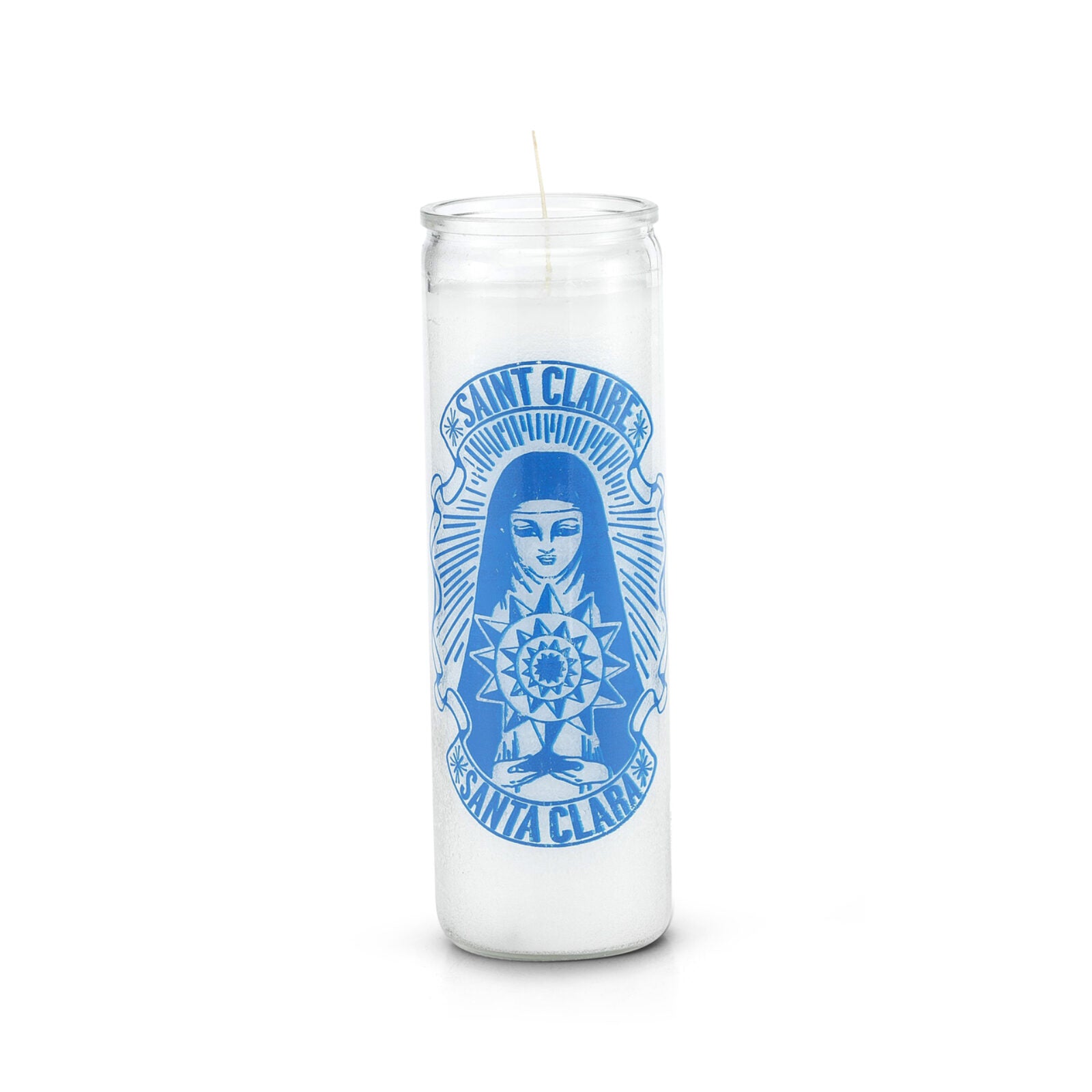 Saint Clare (Santa Clara) Candle, 7 Day Check My Vibes