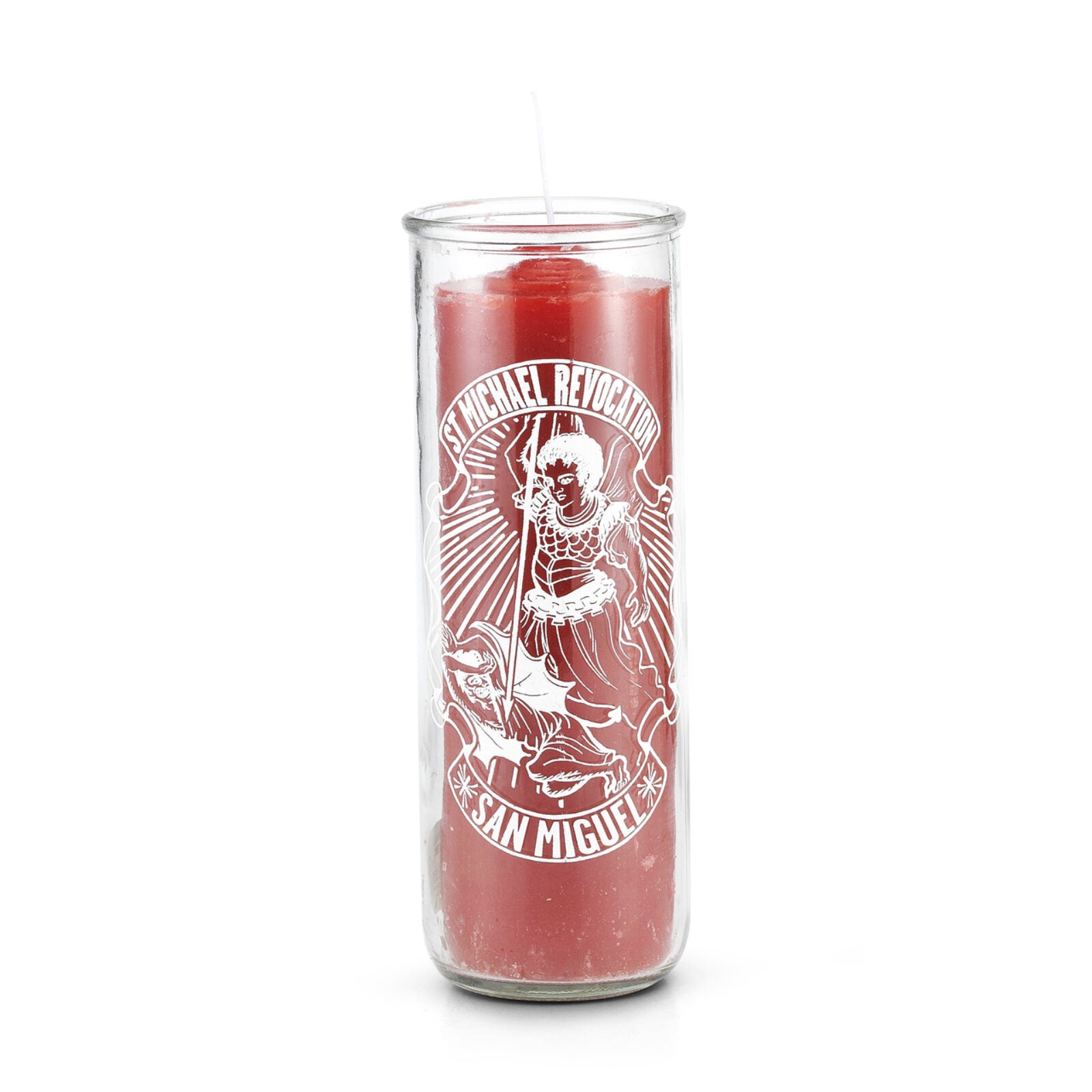 Saint Michael (San Miguel) 7 Day Candle Revocation Pull Out Candle Check My Vibes