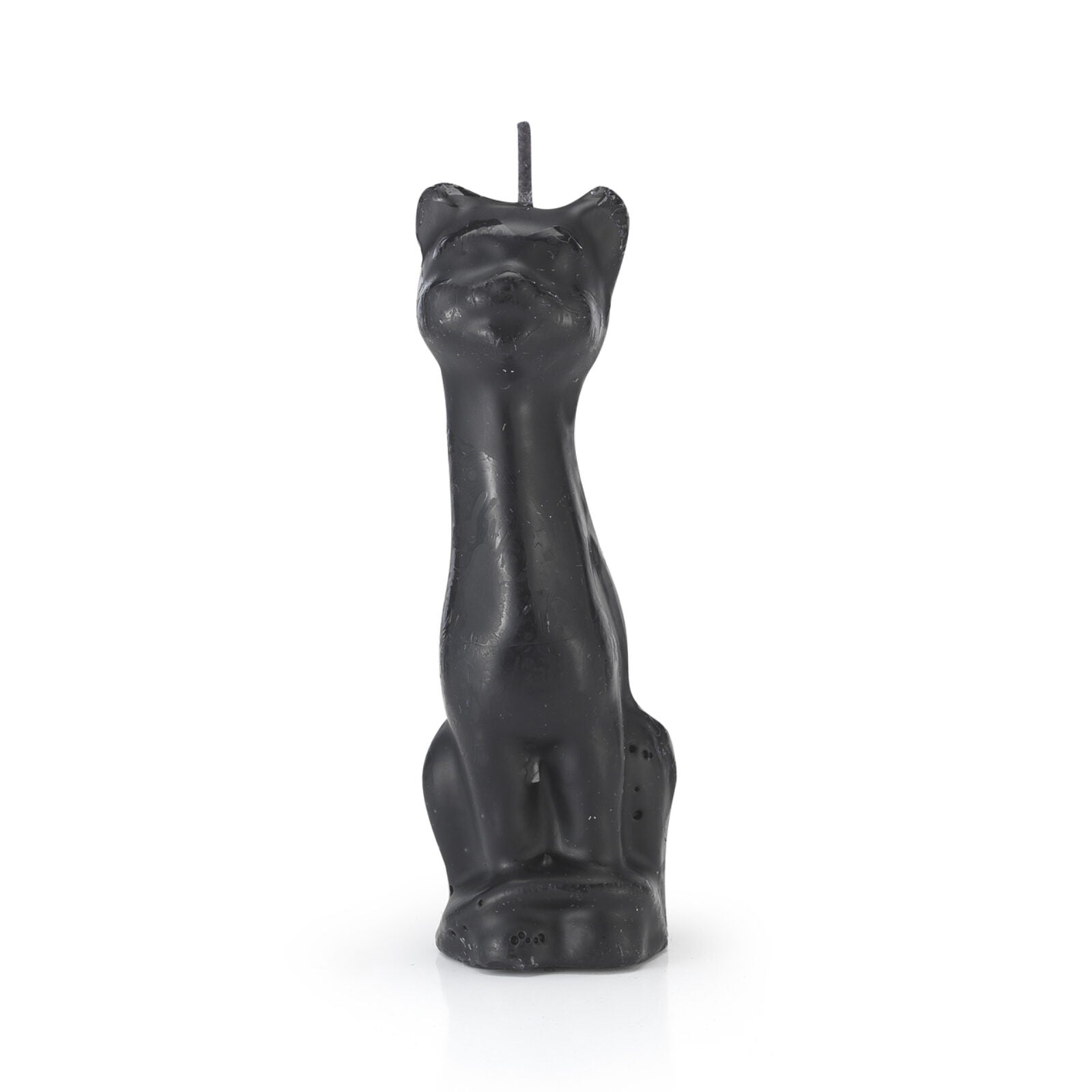 Cat Candle Black Check My Vibes