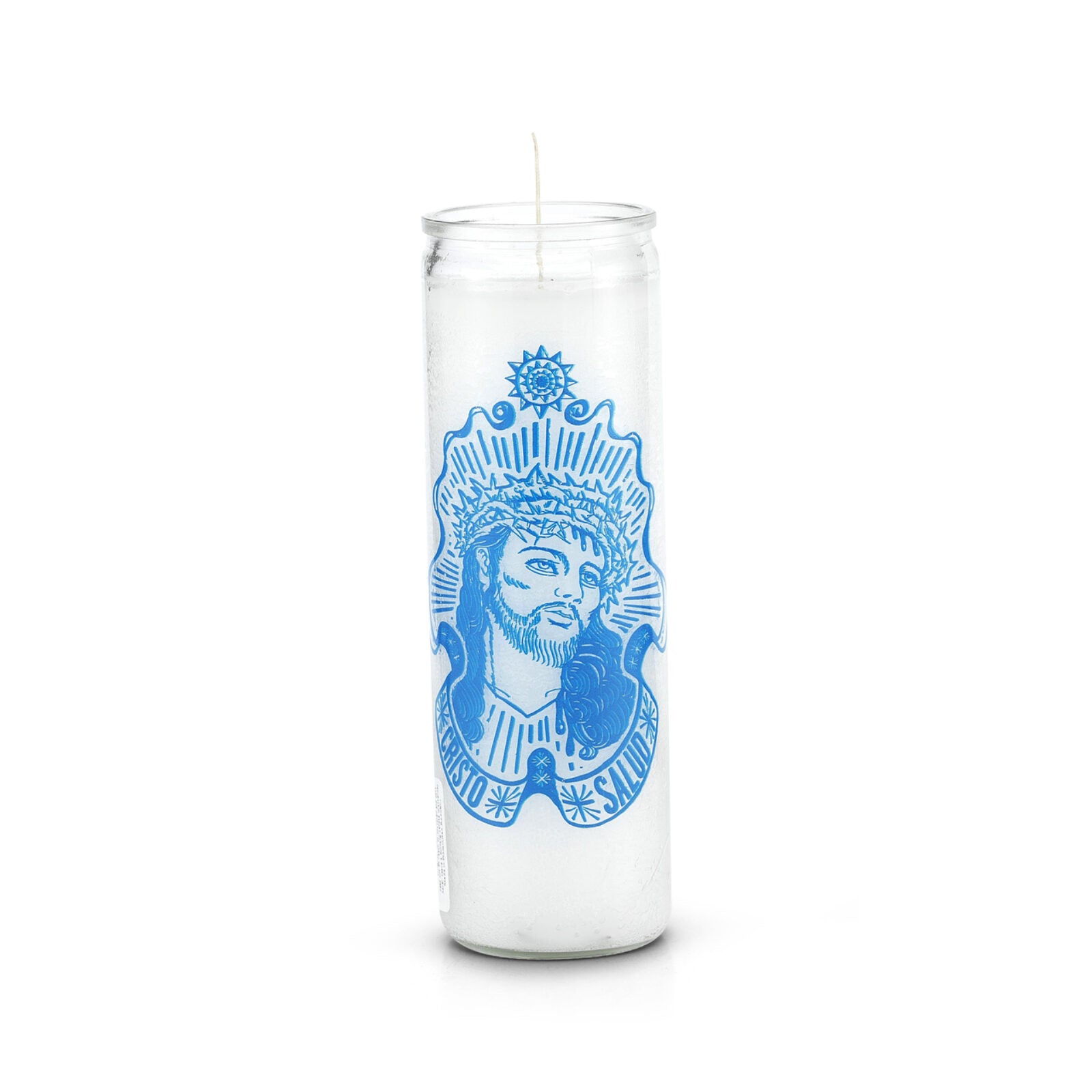 Cristo Salud 7 Day 1 Color Prayer Candle Check My Vibes