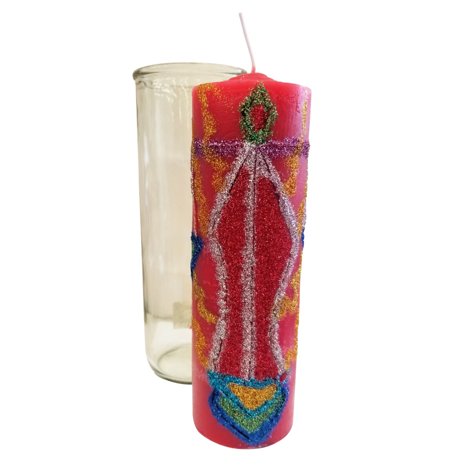 Destroy All Evil Candle Check My Vibes