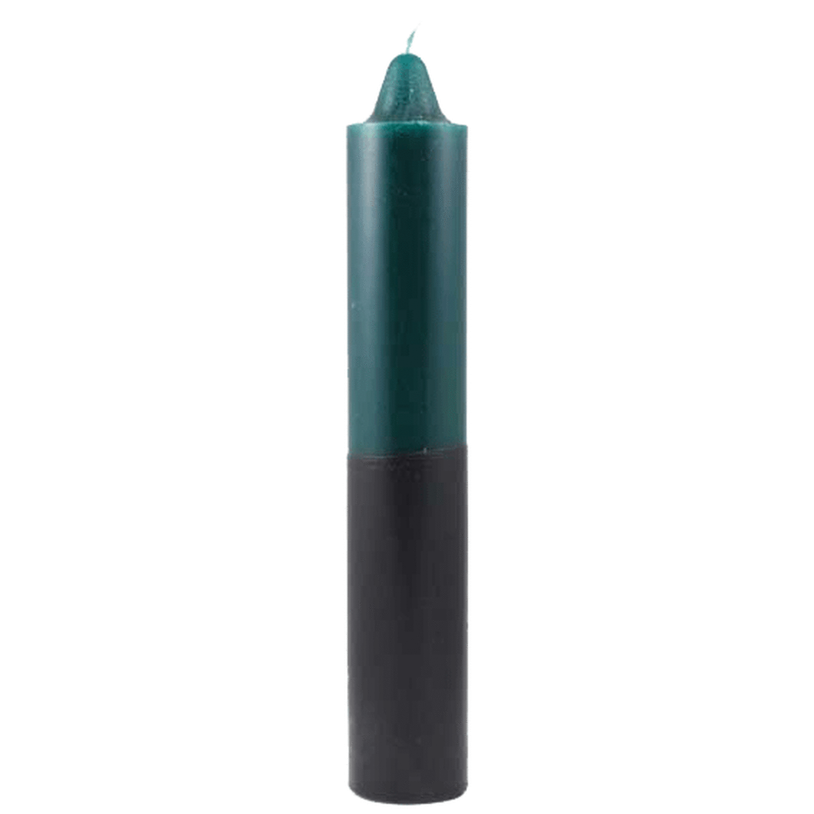 Double Action Jumbo Candle Green/Black Check My Vibes