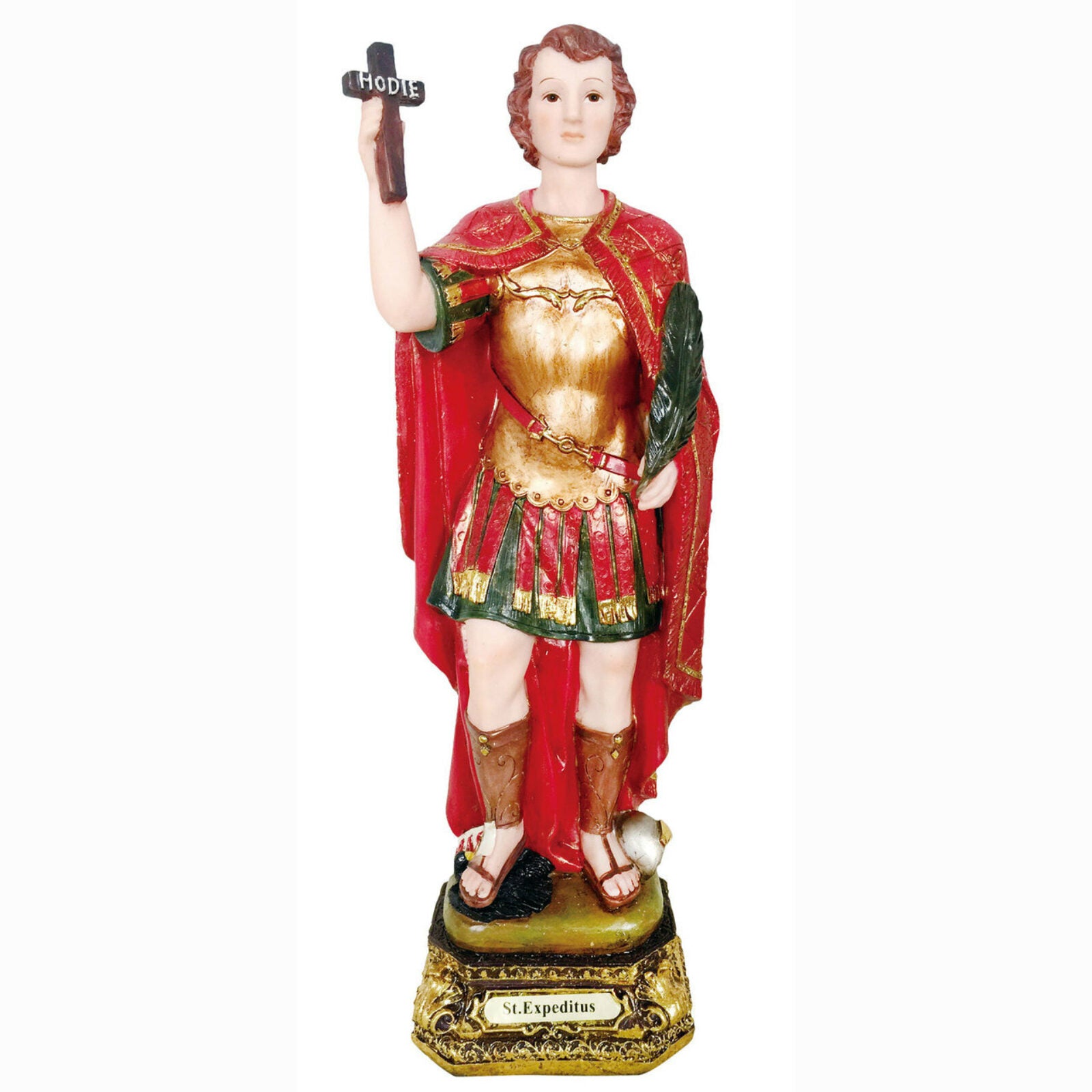 Saint Expedite (San Expedito) Statue 8"