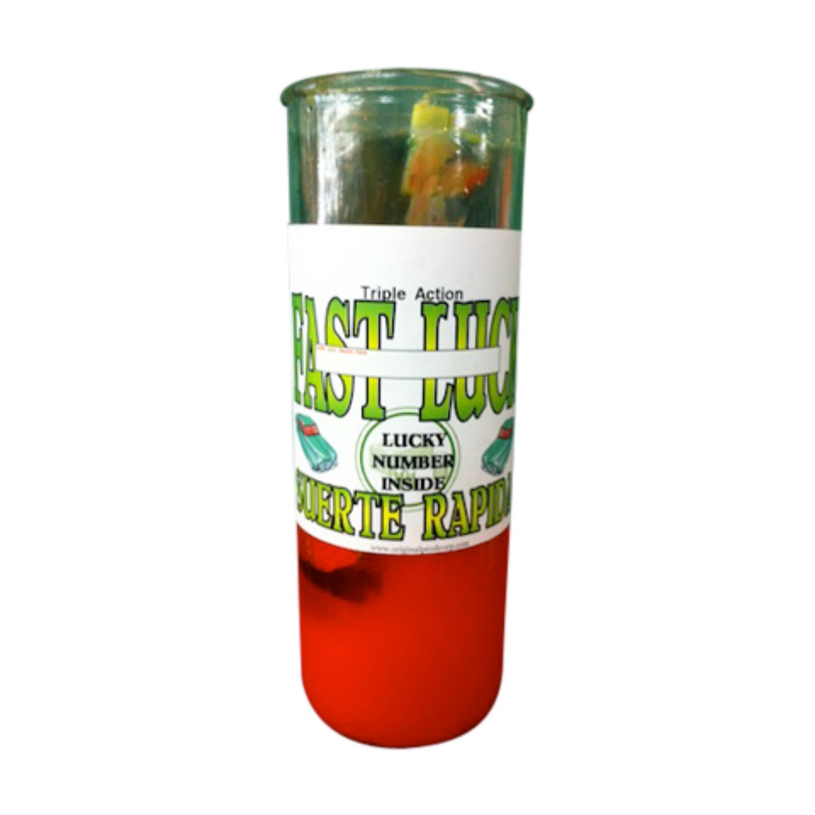 Fast Luck Custom Big Al Candle Check My Vibes