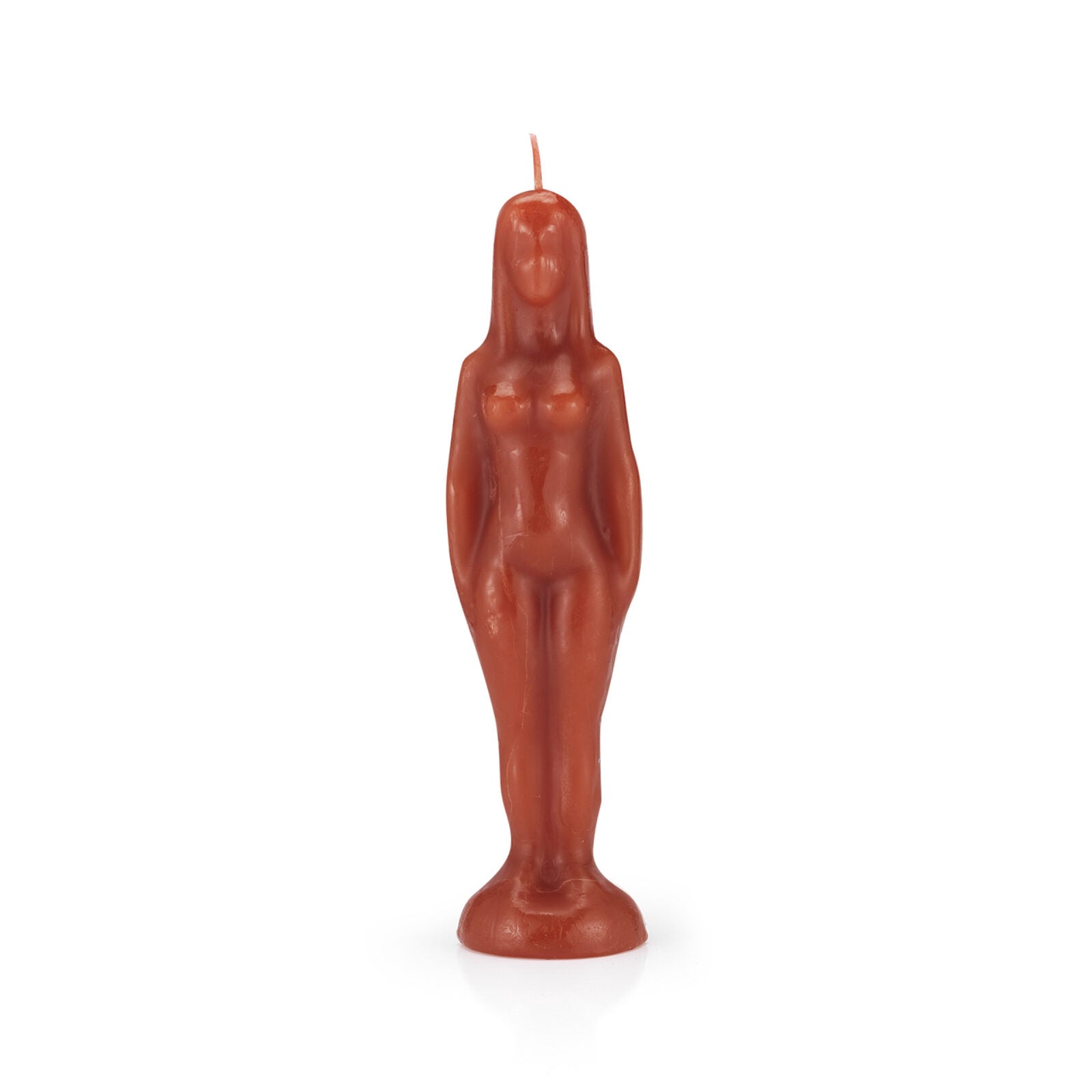 Female Image Candle Red Check My Vibes