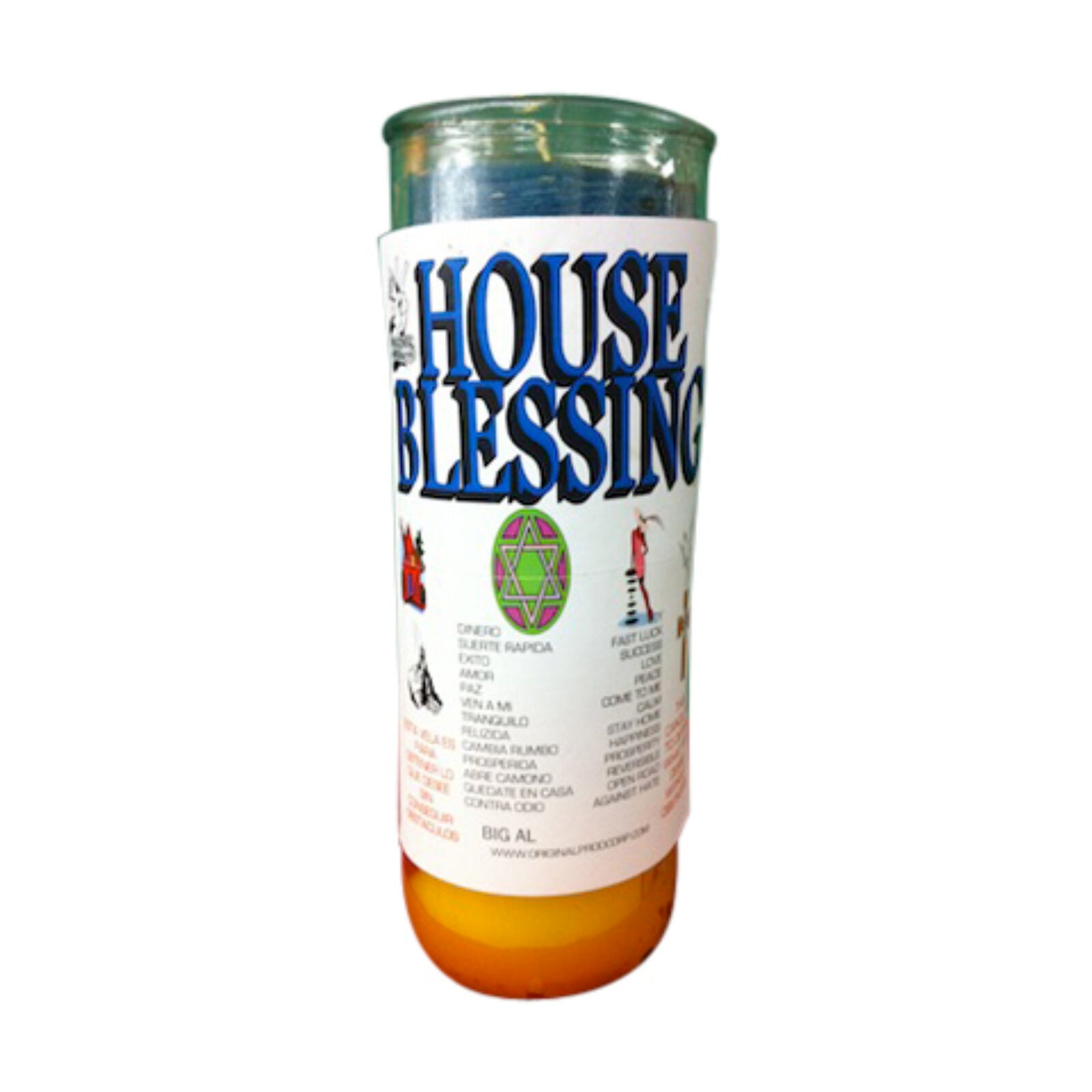 House Blessing Custom Big Al Candle Check My Vibes