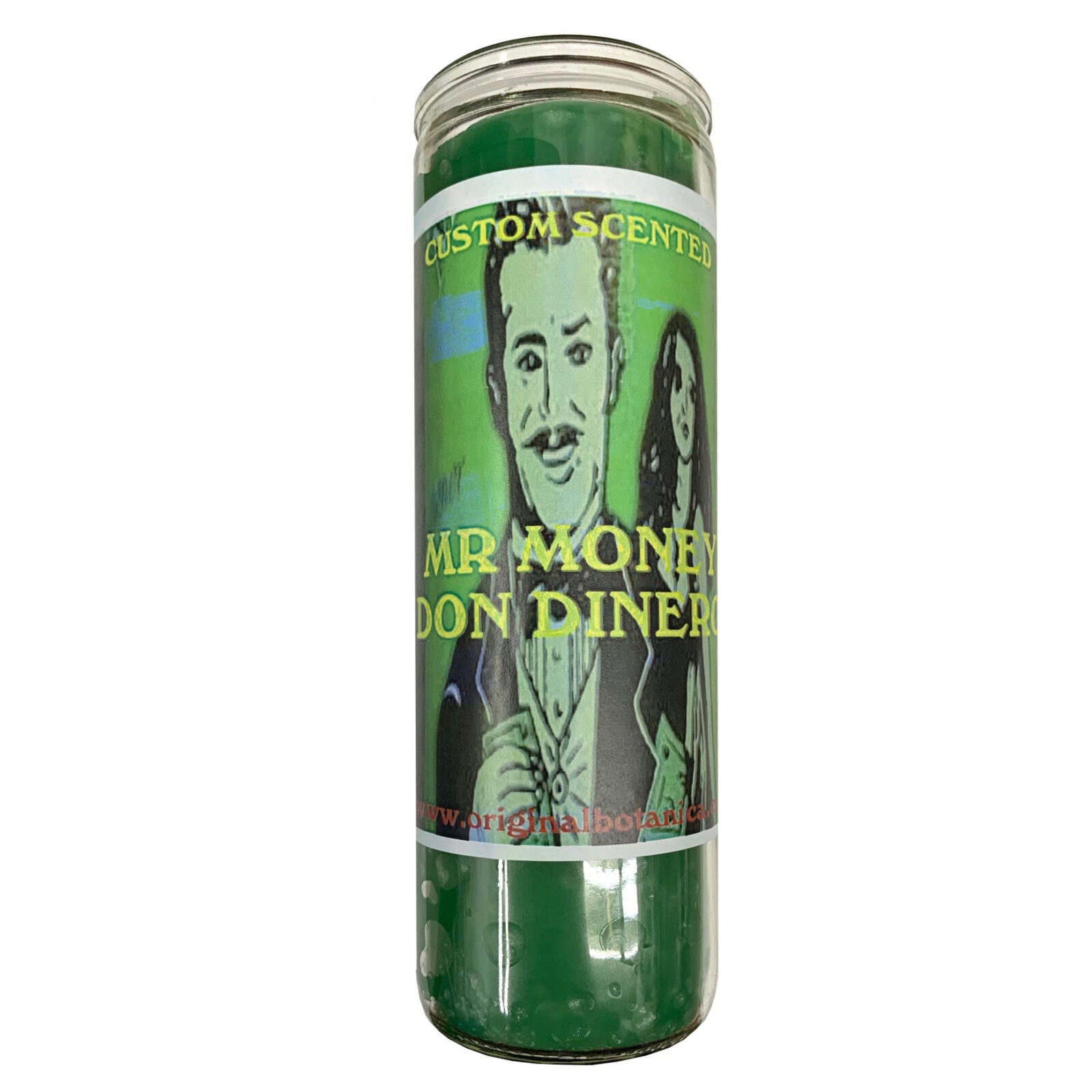 Mr. Money (Don Dinero) Custom Scented Candle Check My Vibes