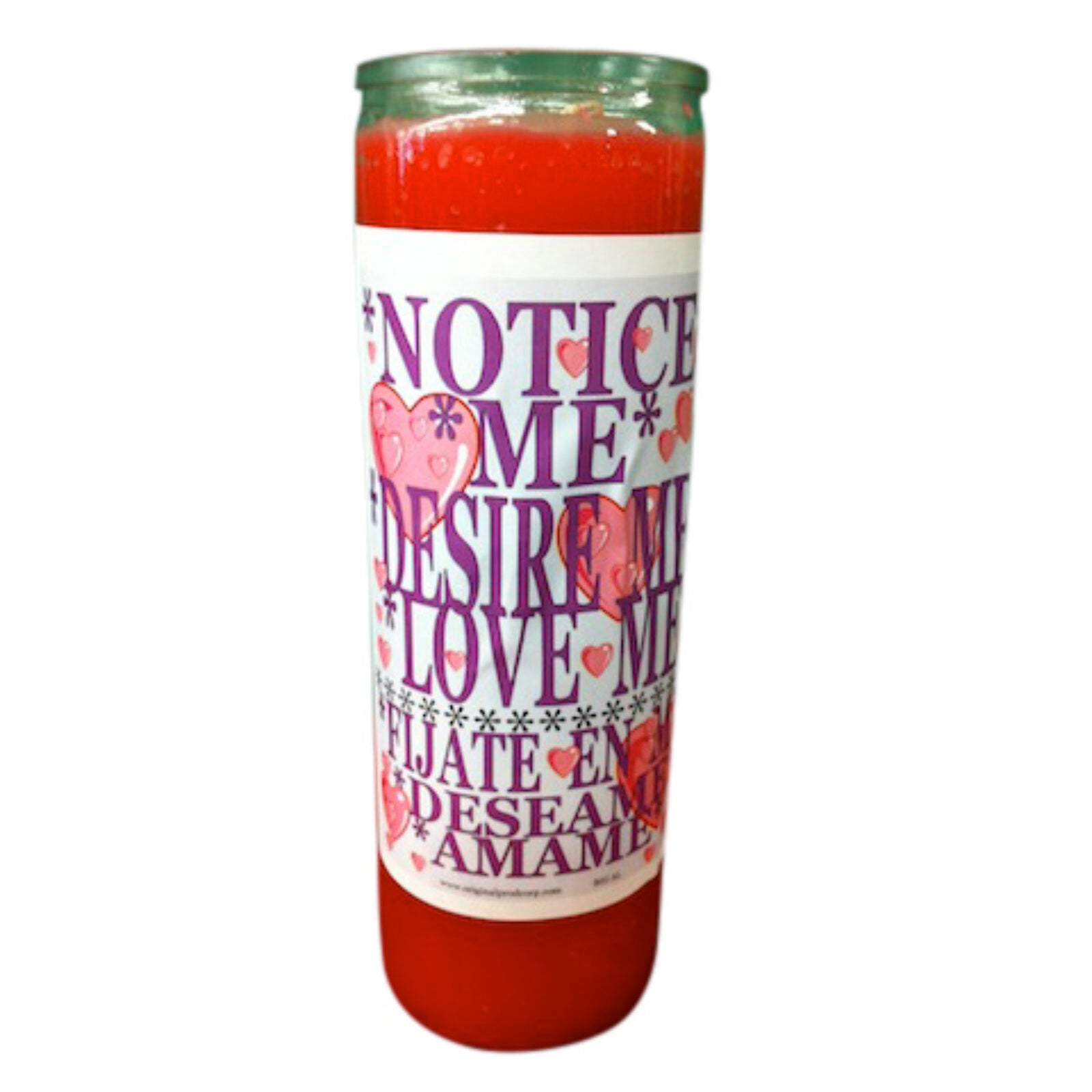 Notice Me Custom Scented Candle Check My Vibes