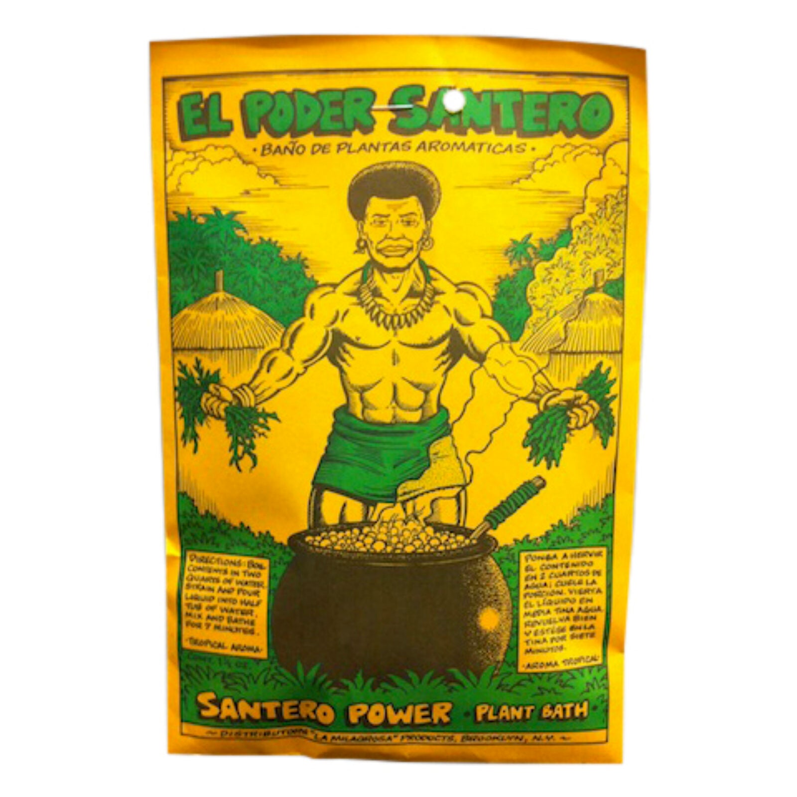 Poder Santero Herb Bath Check My Vibes