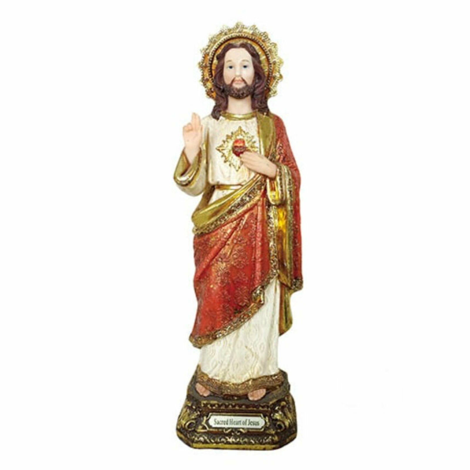 Sacred Heart of Jesus Statue 12"