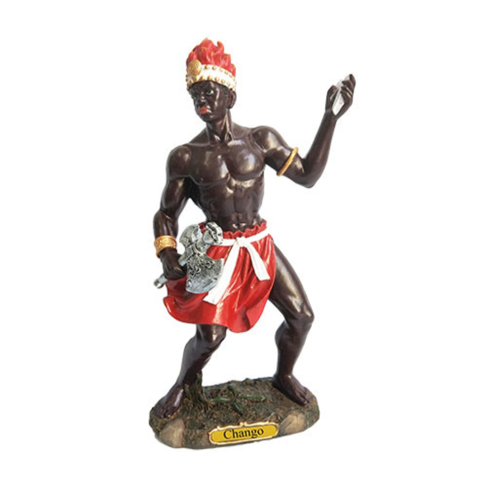 Orisha Shango Statue 12.5"