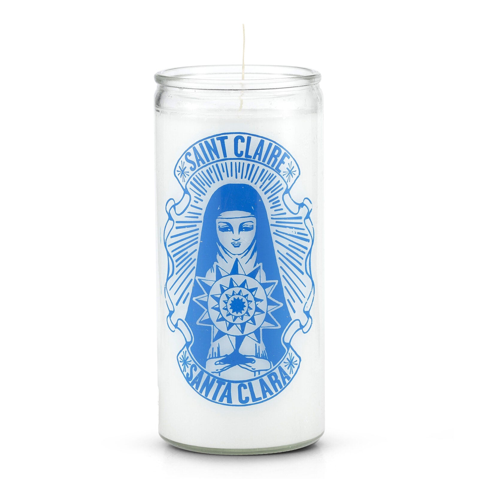 Saint Clare (Santa Clara) Clara 14 Day Prayer Candle Check My Vibes