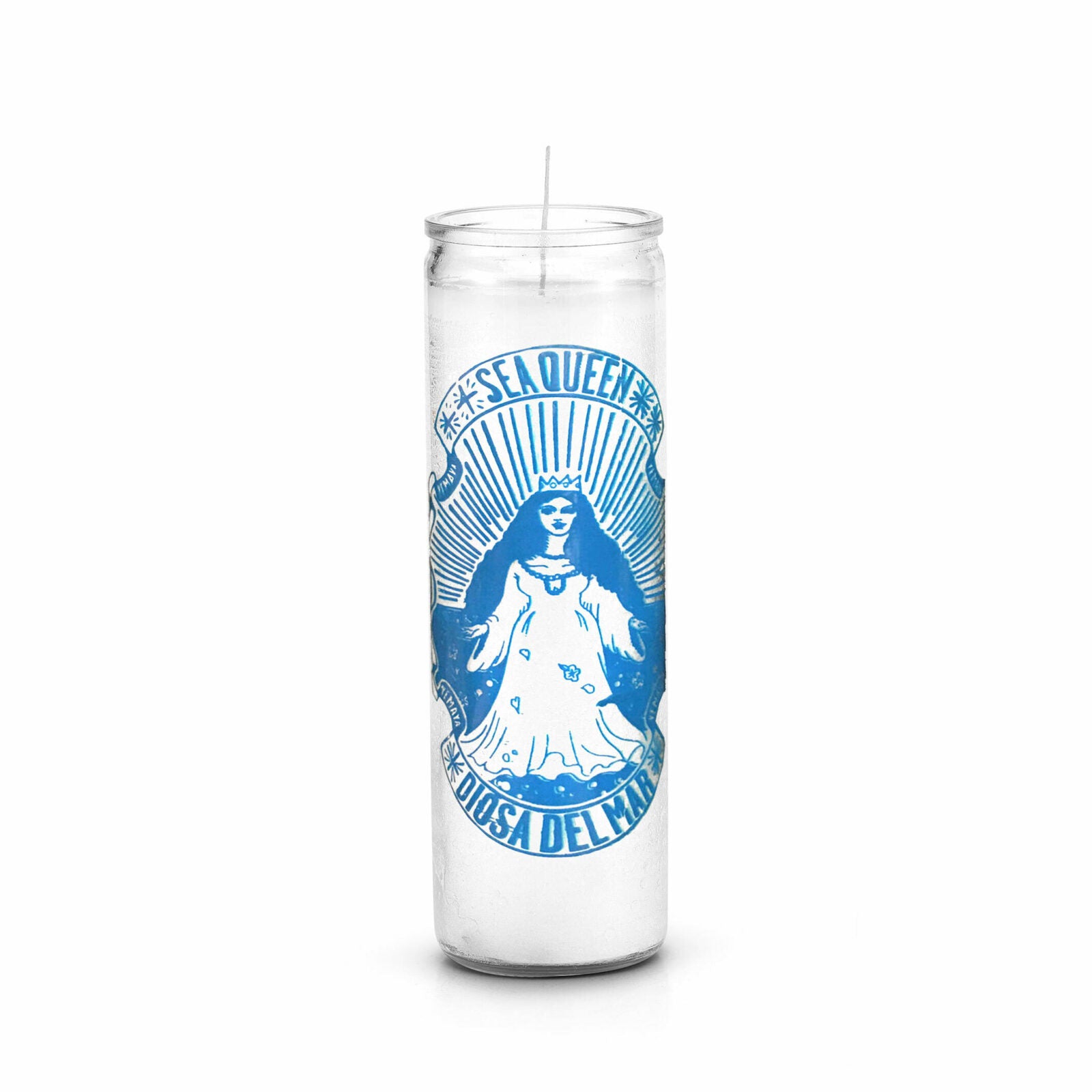 Yemaya/Sea Queen 7 Day Candle Check My Vibes