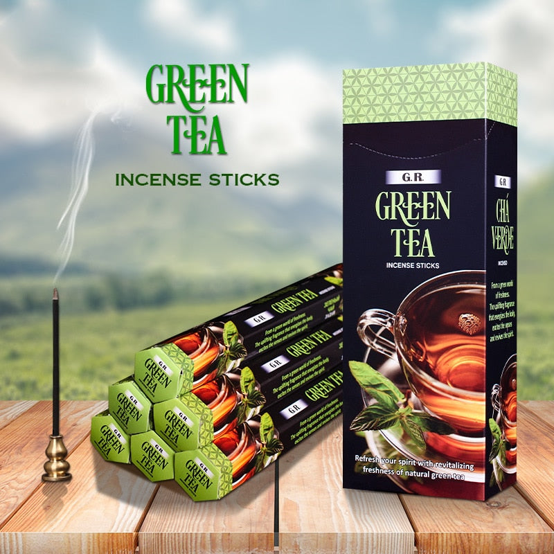 Y 20 Sticks Indian Incense White Sage Meditation Lavender Yoga Sea Breeze Love Incense Purifying Air Deodorization Aromatherapy Spiritual Vibes Check
