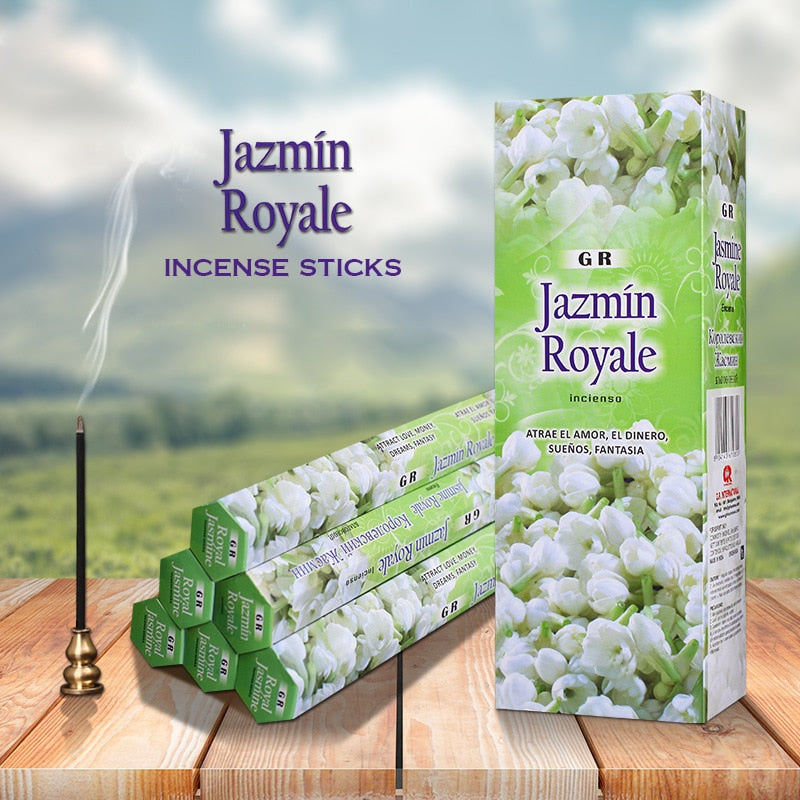Y 20 Sticks Indian Incense White Sage Meditation Lavender Yoga Sea Breeze Love Incense Purifying Air Deodorization Aromatherapy Spiritual Vibes Check