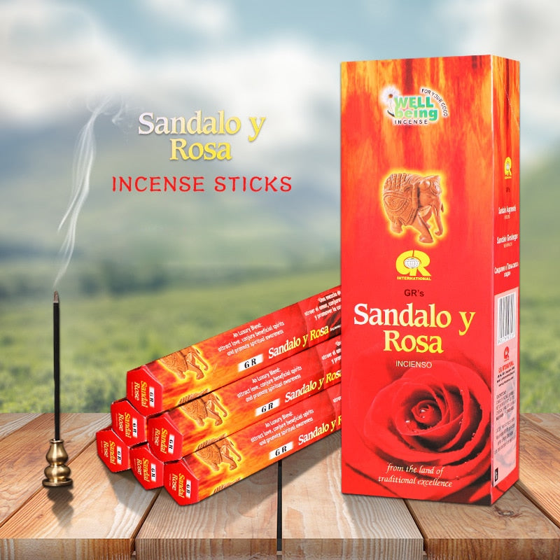 Y 20 Sticks Indian Incense White Sage Meditation Lavender Yoga Sea Breeze Love Incense Purifying Air Deodorization Aromatherapy Spiritual Vibes Check