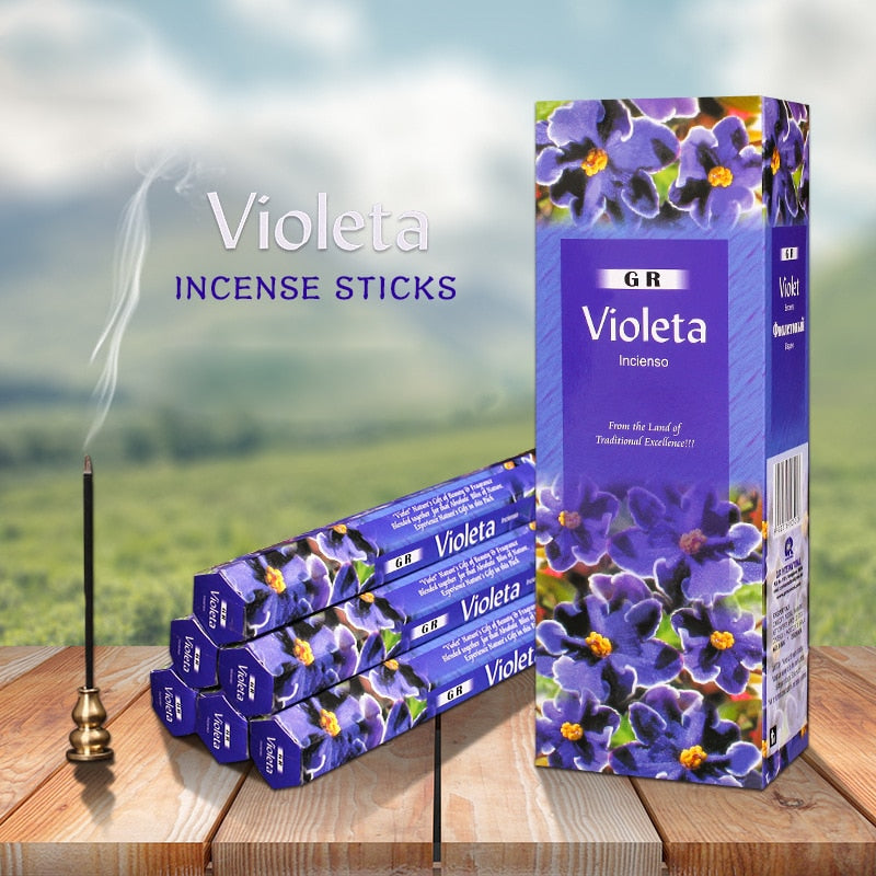 Y 20 Sticks Indian Incense White Sage Meditation Lavender Yoga Sea Breeze Love Incense Purifying Air Deodorization Aromatherapy Spiritual Vibes Check