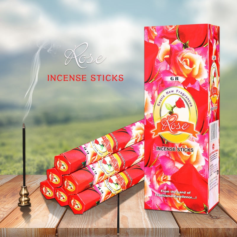 Y 20 Sticks Indian Incense White Sage Meditation Lavender Yoga Sea Breeze Love Incense Purifying Air Deodorization Aromatherapy Spiritual Vibes Check