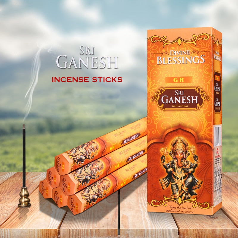 Y 20 Sticks Indian Incense White Sage Meditation Lavender Yoga Sea Breeze Love Incense Purifying Air Deodorization Aromatherapy Spiritual Vibes Check