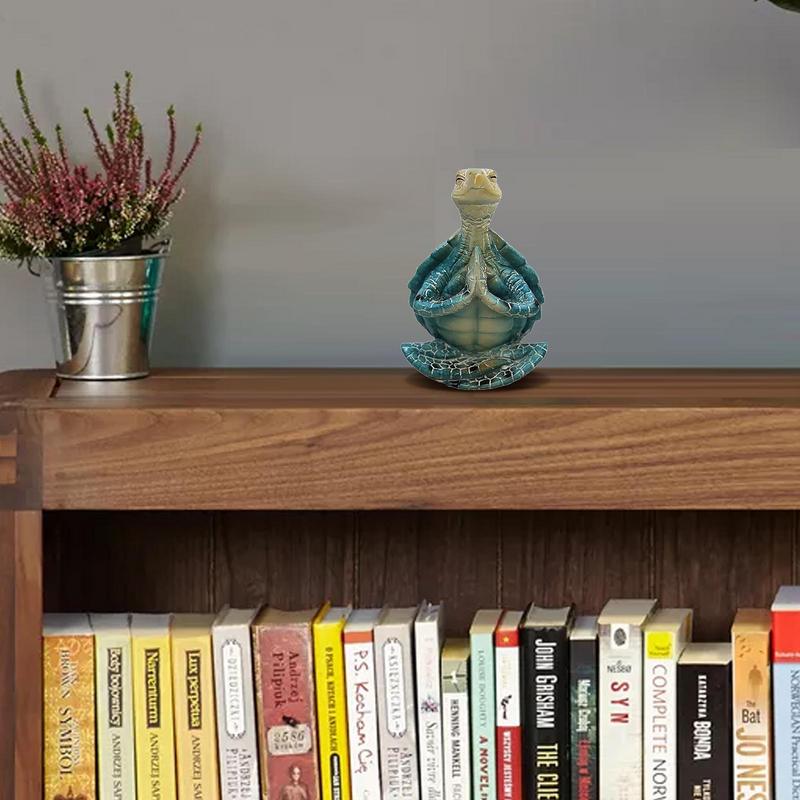 Mini Zen Yoga Sea Turtle Sculpture CasaDeVodou