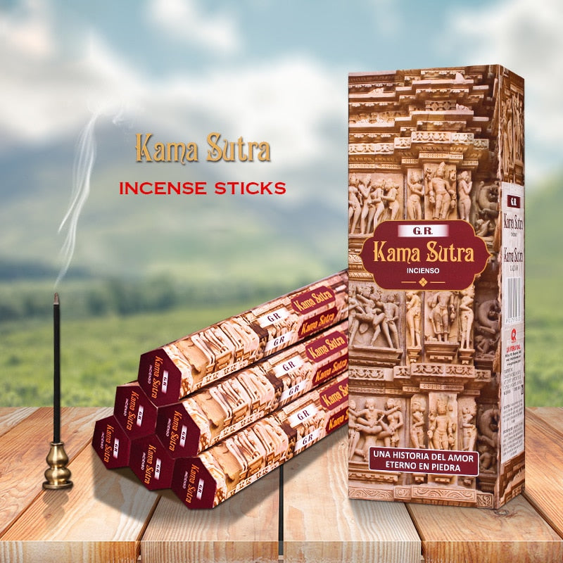 Y 20 Sticks Indian Incense White Sage Meditation Lavender Yoga Sea Breeze Love Incense Purifying Air Deodorization Aromatherapy Spiritual Vibes Check