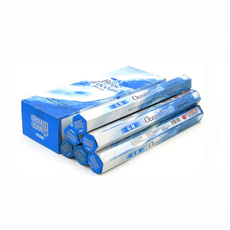 Y 20 Sticks Indian Incense White Sage Meditation Lavender Yoga Sea Breeze Love Incense Purifying Air Deodorization Aromatherapy Spiritual Vibes Check