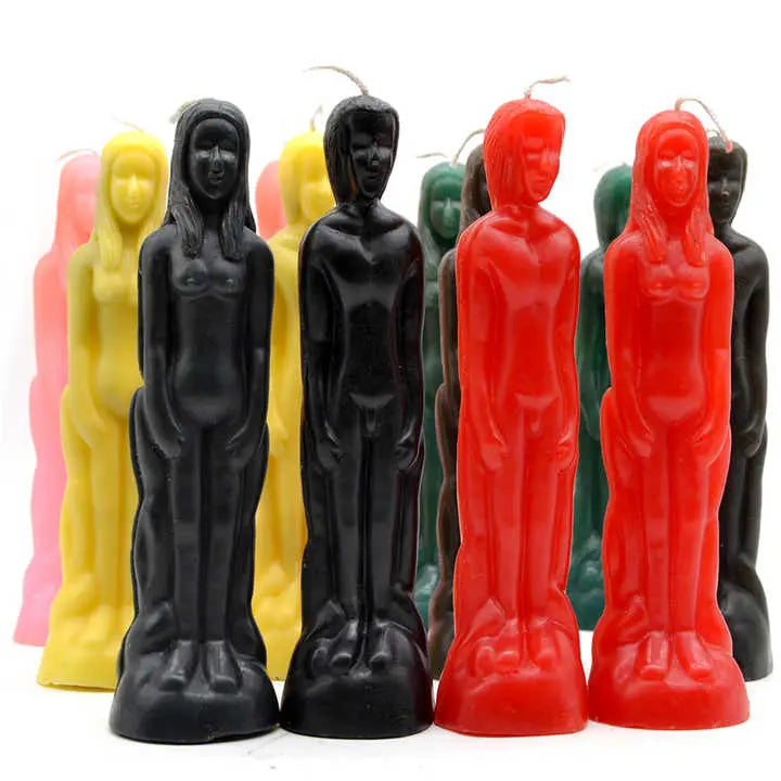 red religious bulk lovers magic ritual prayer figure candles botanica21division