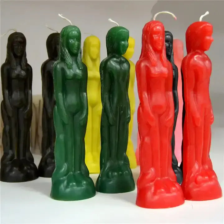 red religious bulk lovers magic ritual prayer figure candles botanica21division