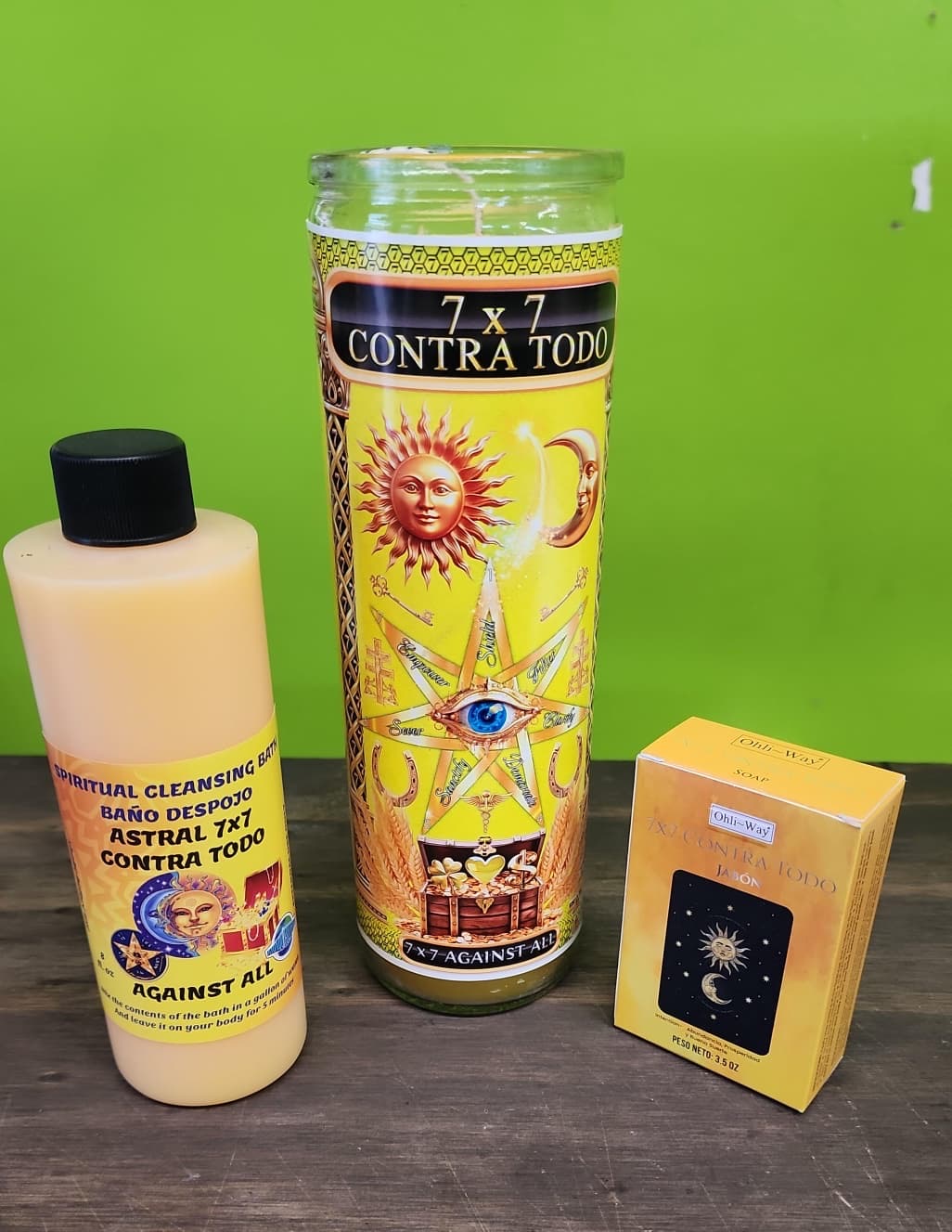 7 x 7 Contra Todo Spiritual Cleansing Set