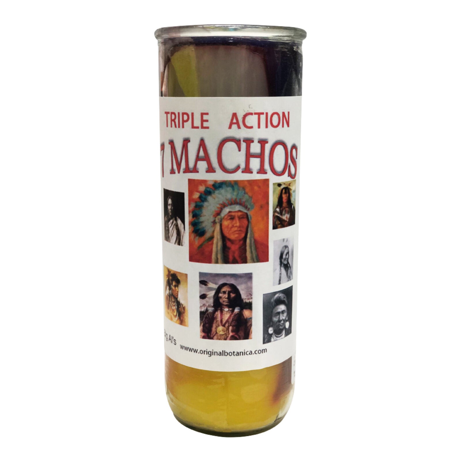 7 Machos Custom Big Al Candle Check My Vibes