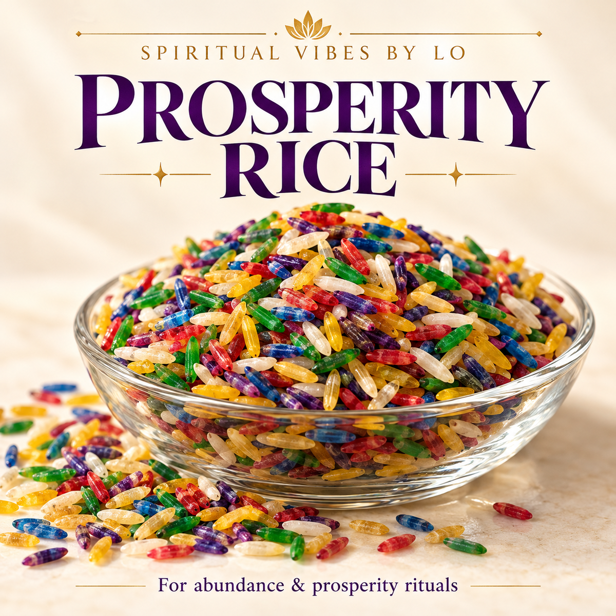 Prosperity Rice — 8 oz Bottle 💸✨