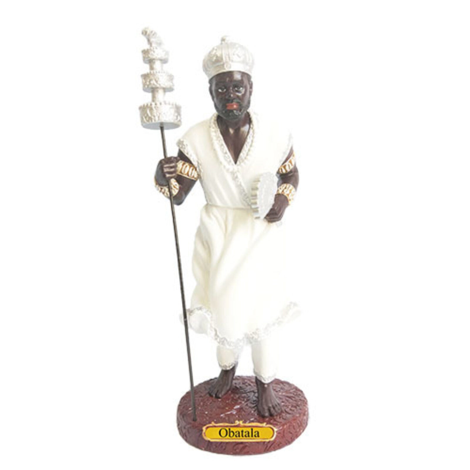 New Orisha Obatala Statue 12"