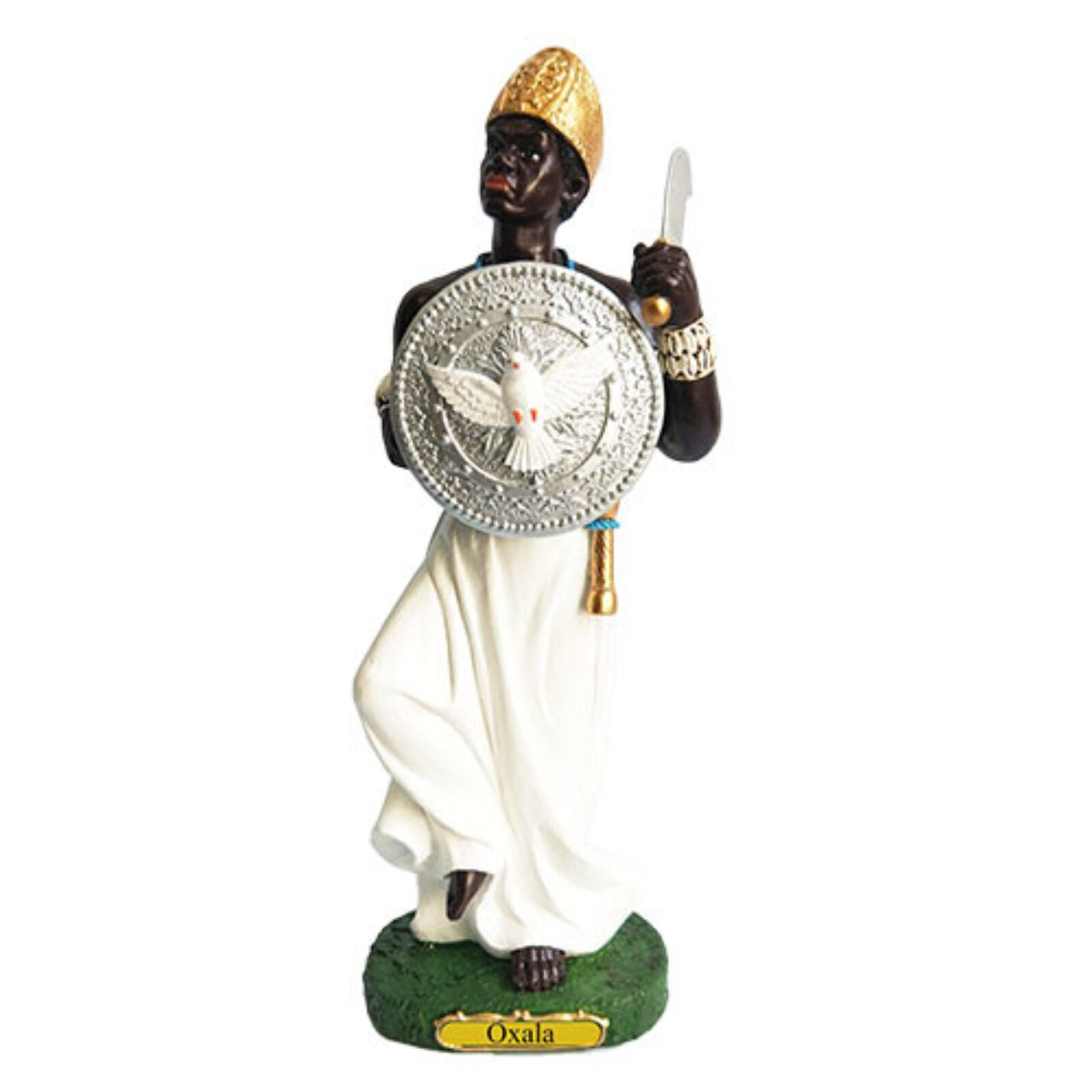 Orisha Oxala Statue 12"