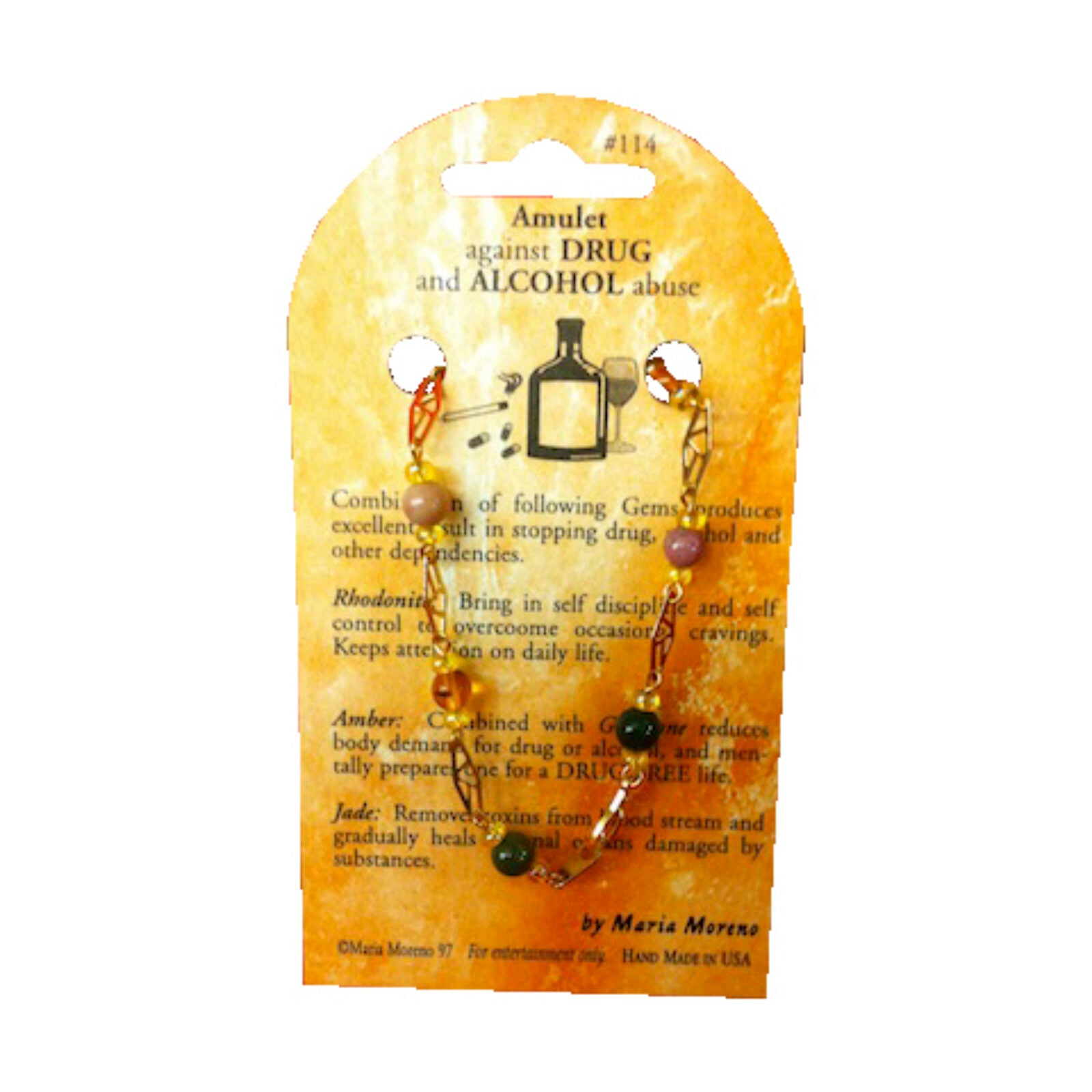 Against Drug & Alcohol Abuse Bracelet