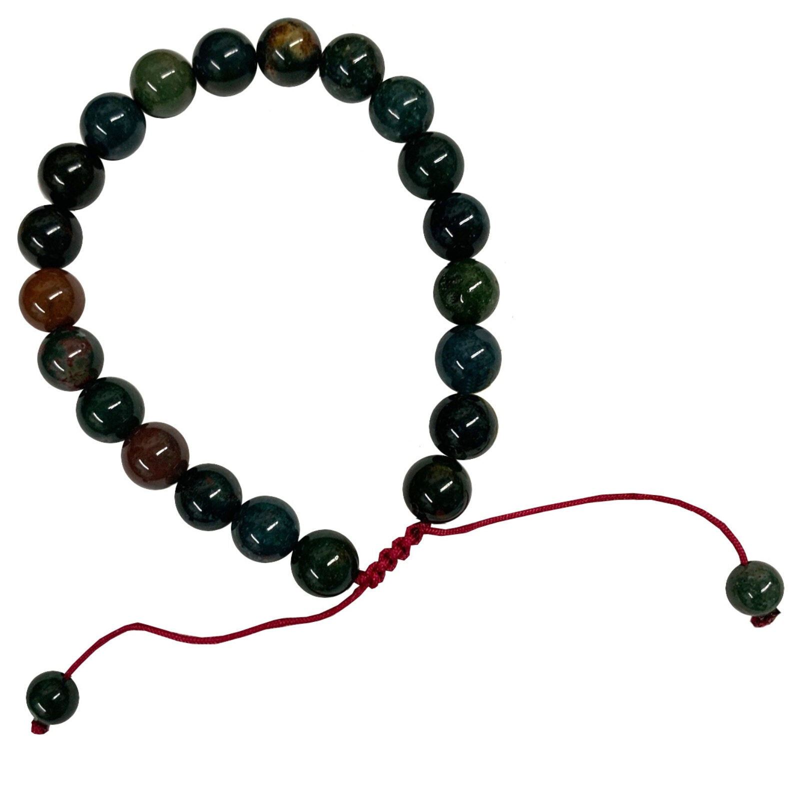 Bloodstone Adjustable Bracelet